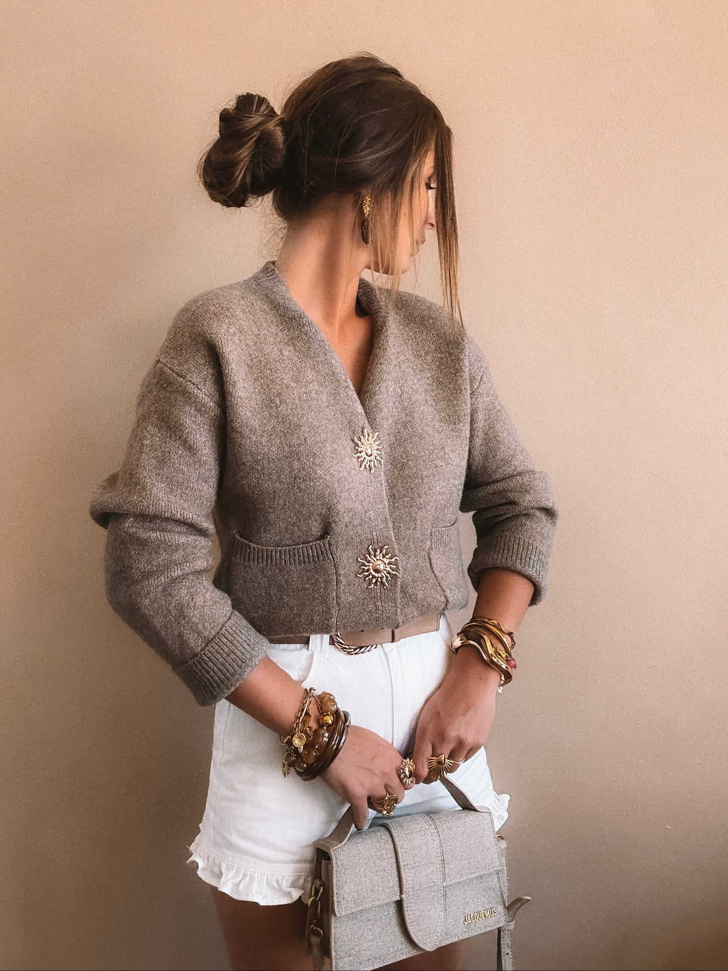 Gilet Alba Taupe