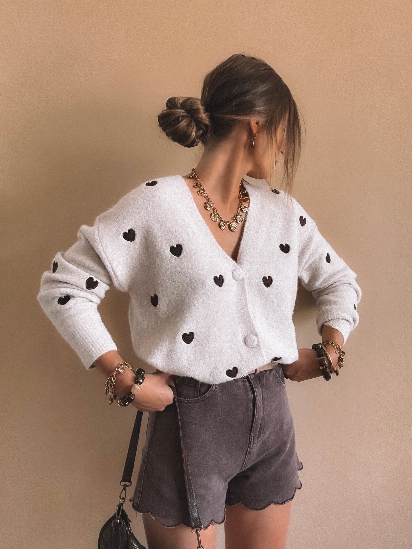 Gilet Amaya Ecru