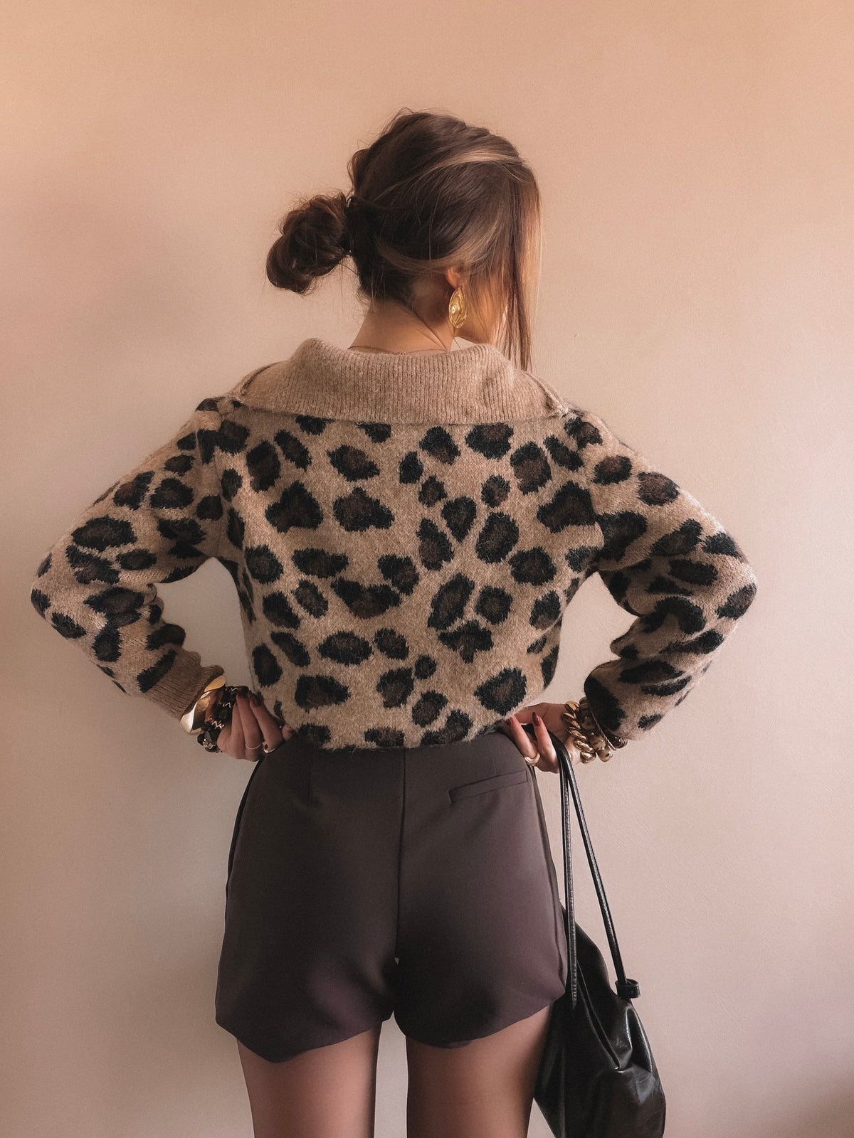 Pull Candice Léopard
