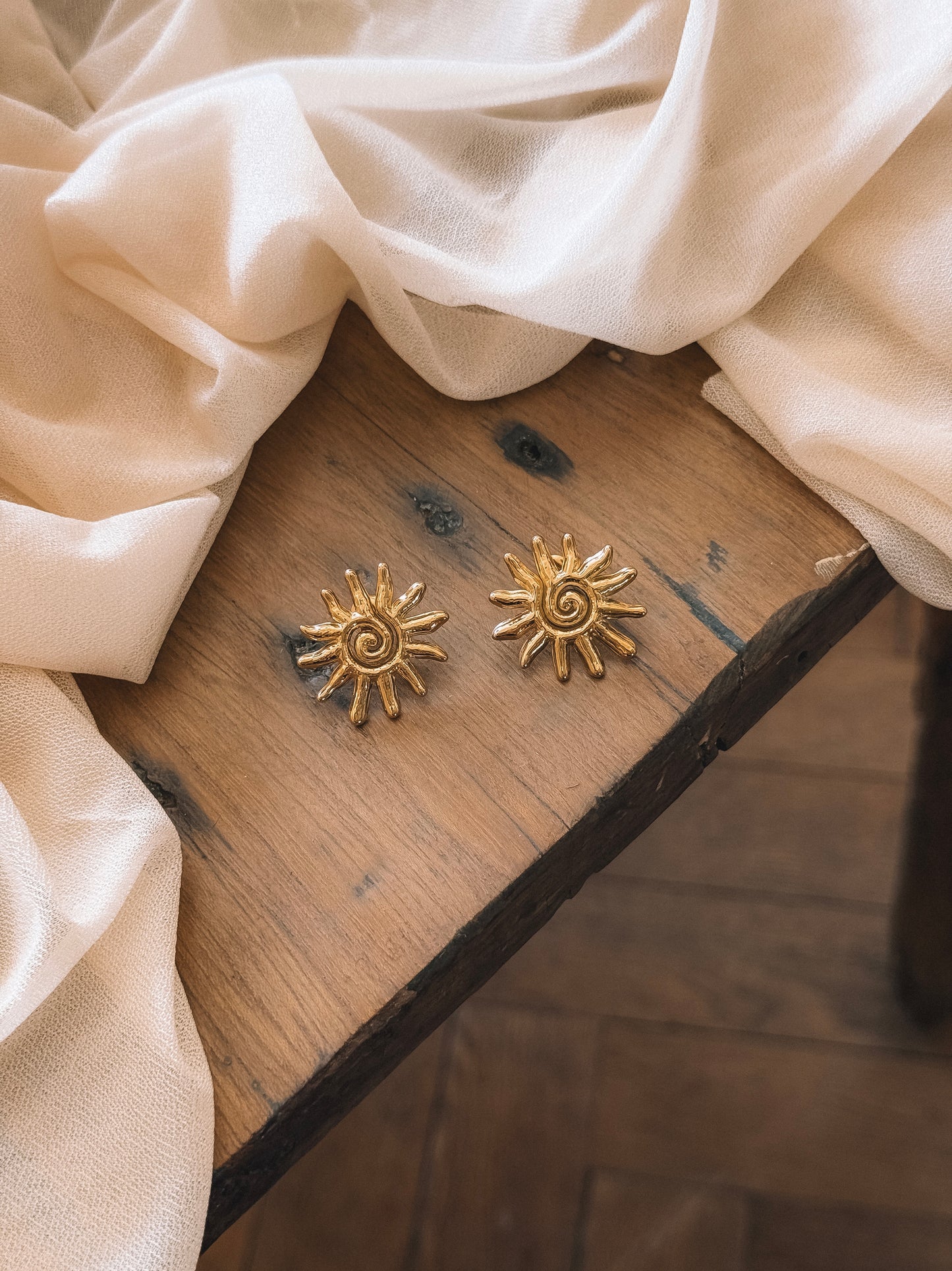 Boucles Solene Doré