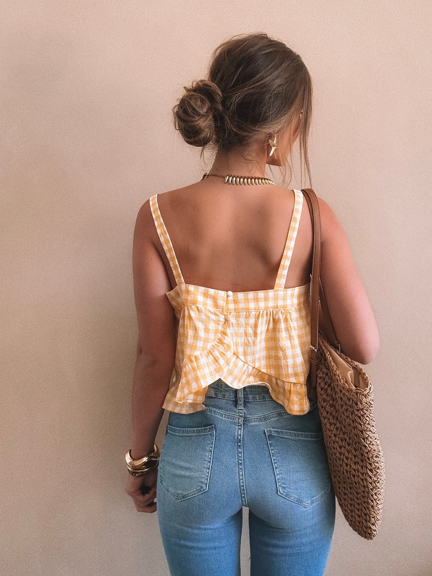 Top Sunny Jaune