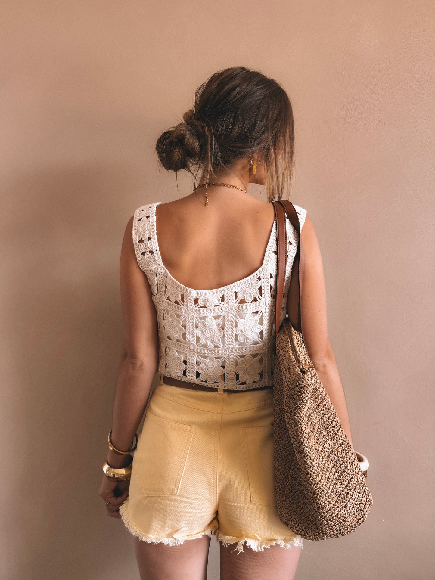 Top Alba crochet