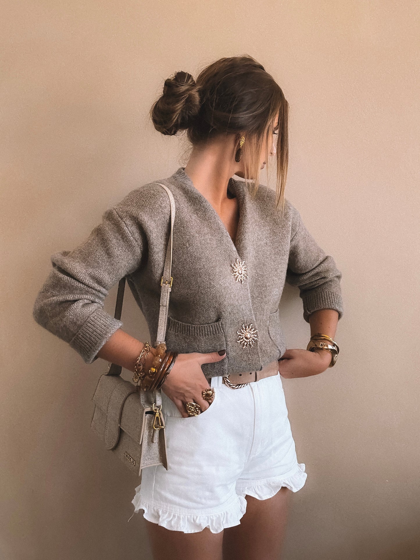 Gilet Alba Taupe