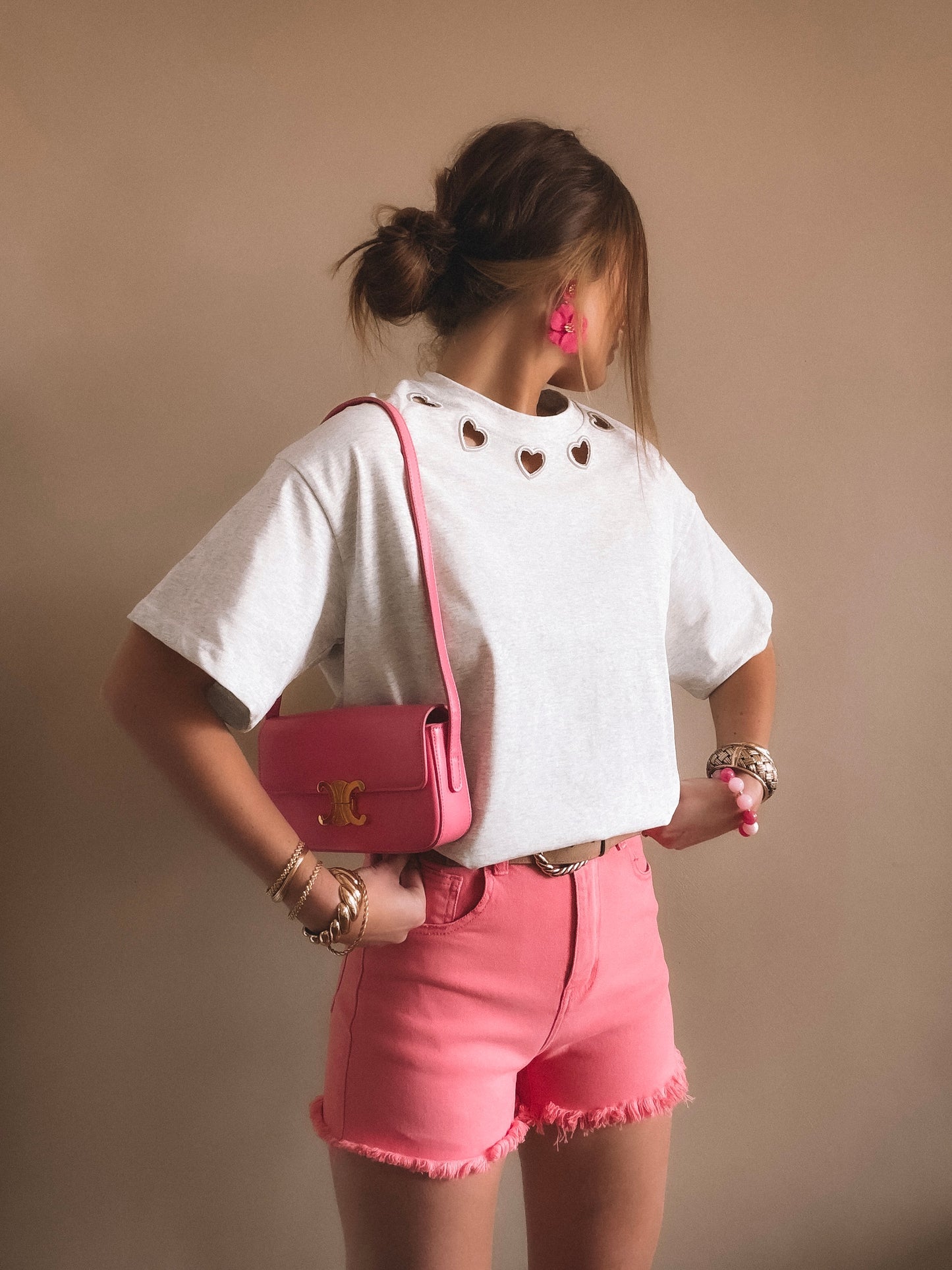 T-Shirt Luna Gris