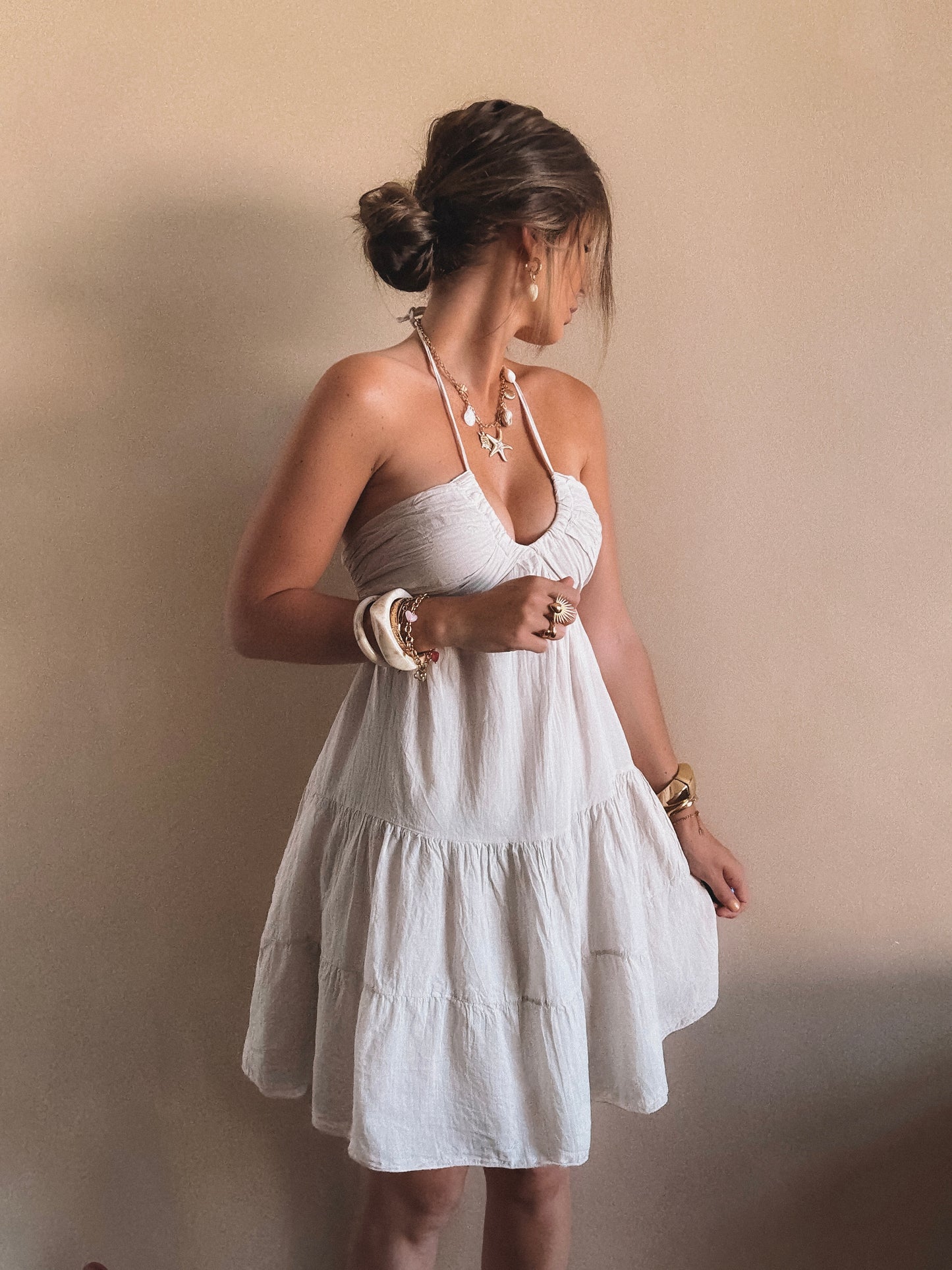 Robe Elora Beige