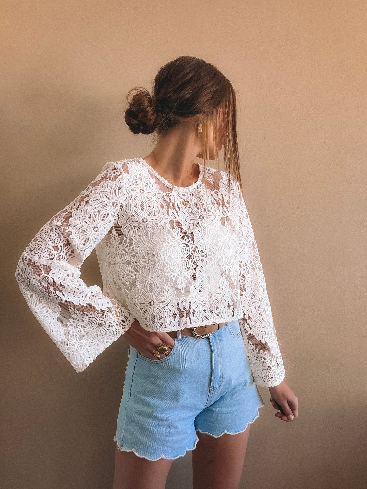 Blouse Iris Dentelle