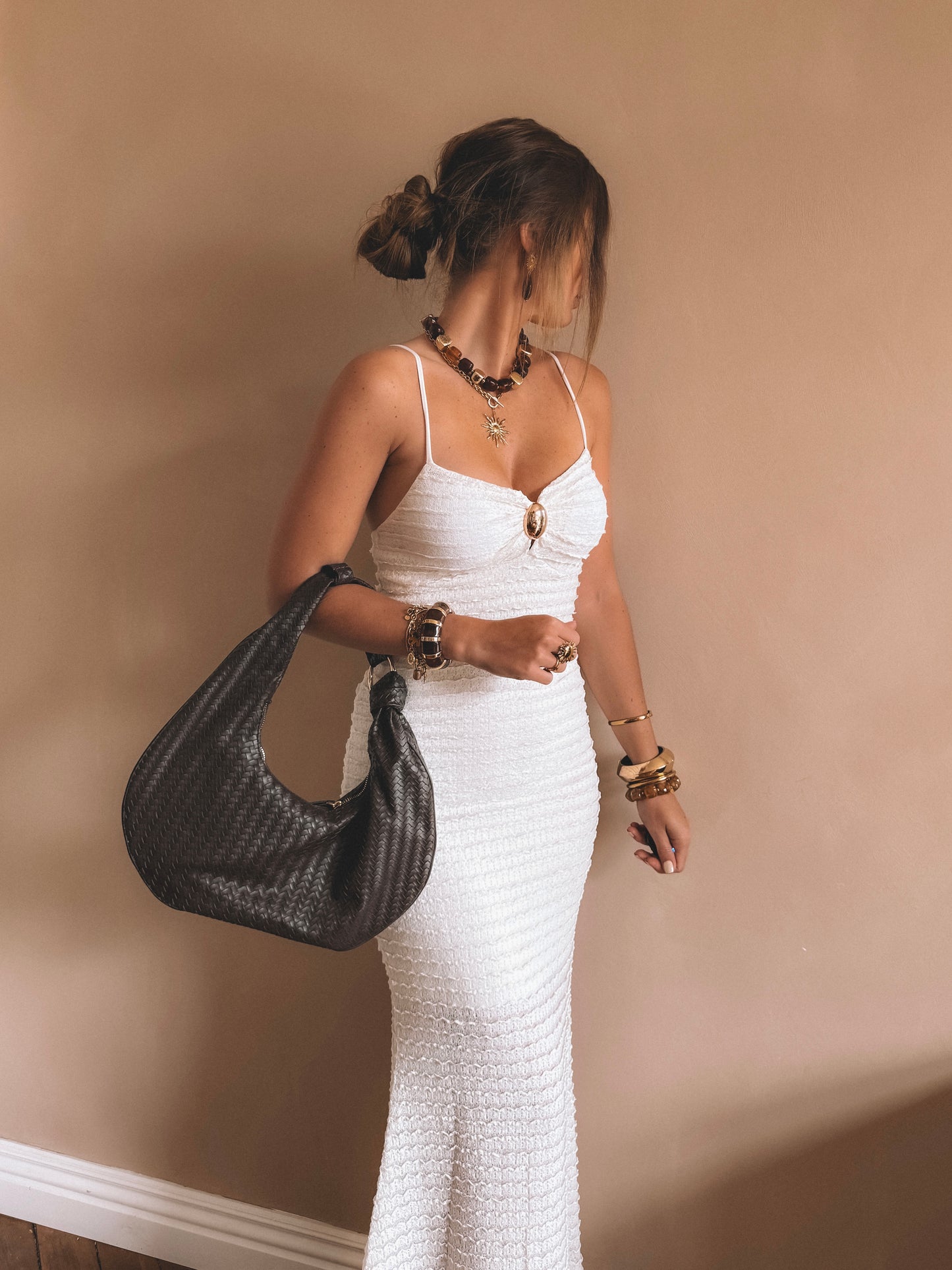 Robe Longue Naîa Ecru