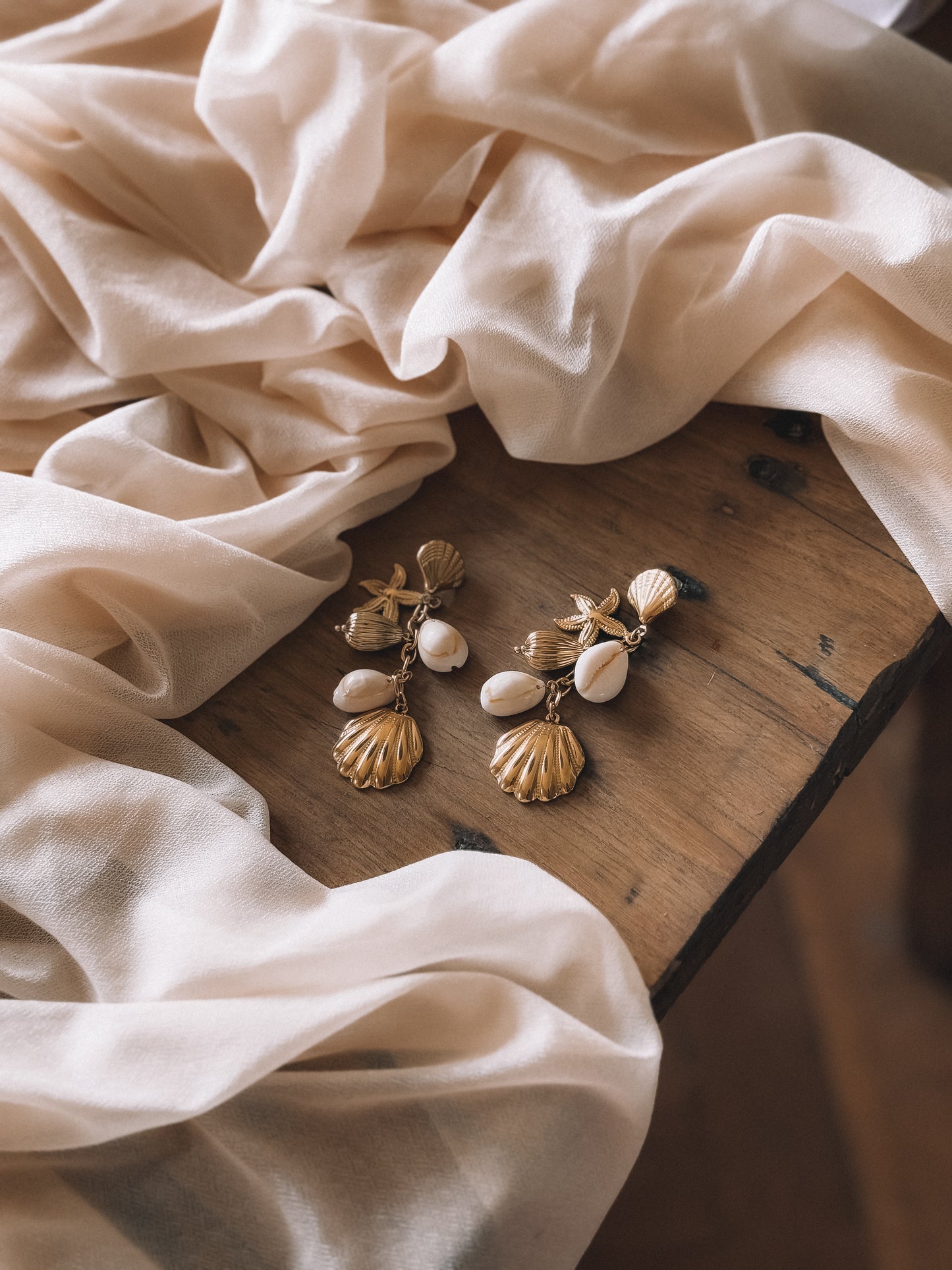 Boucles Séléna doré