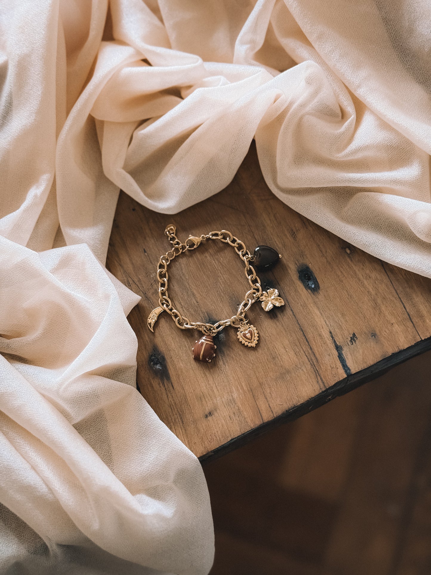 Bracelet Nahia Marron