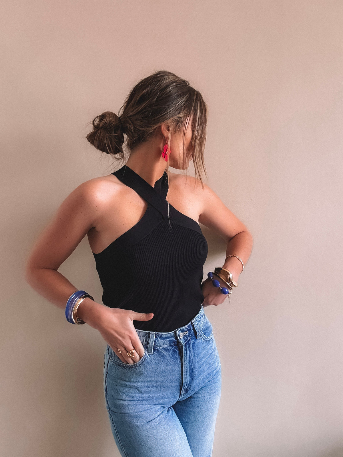Top Alix Noir