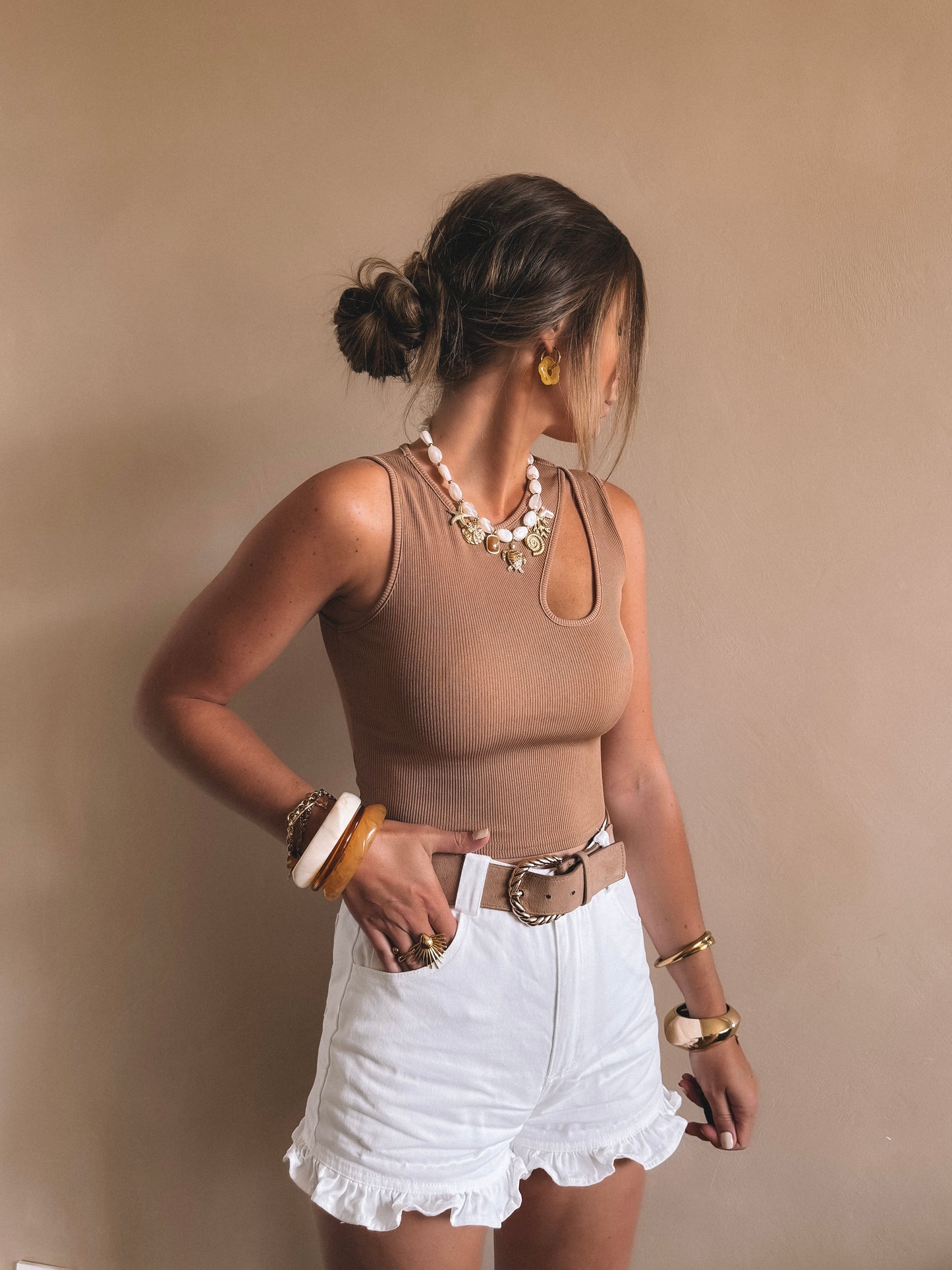 Top Mila Camel