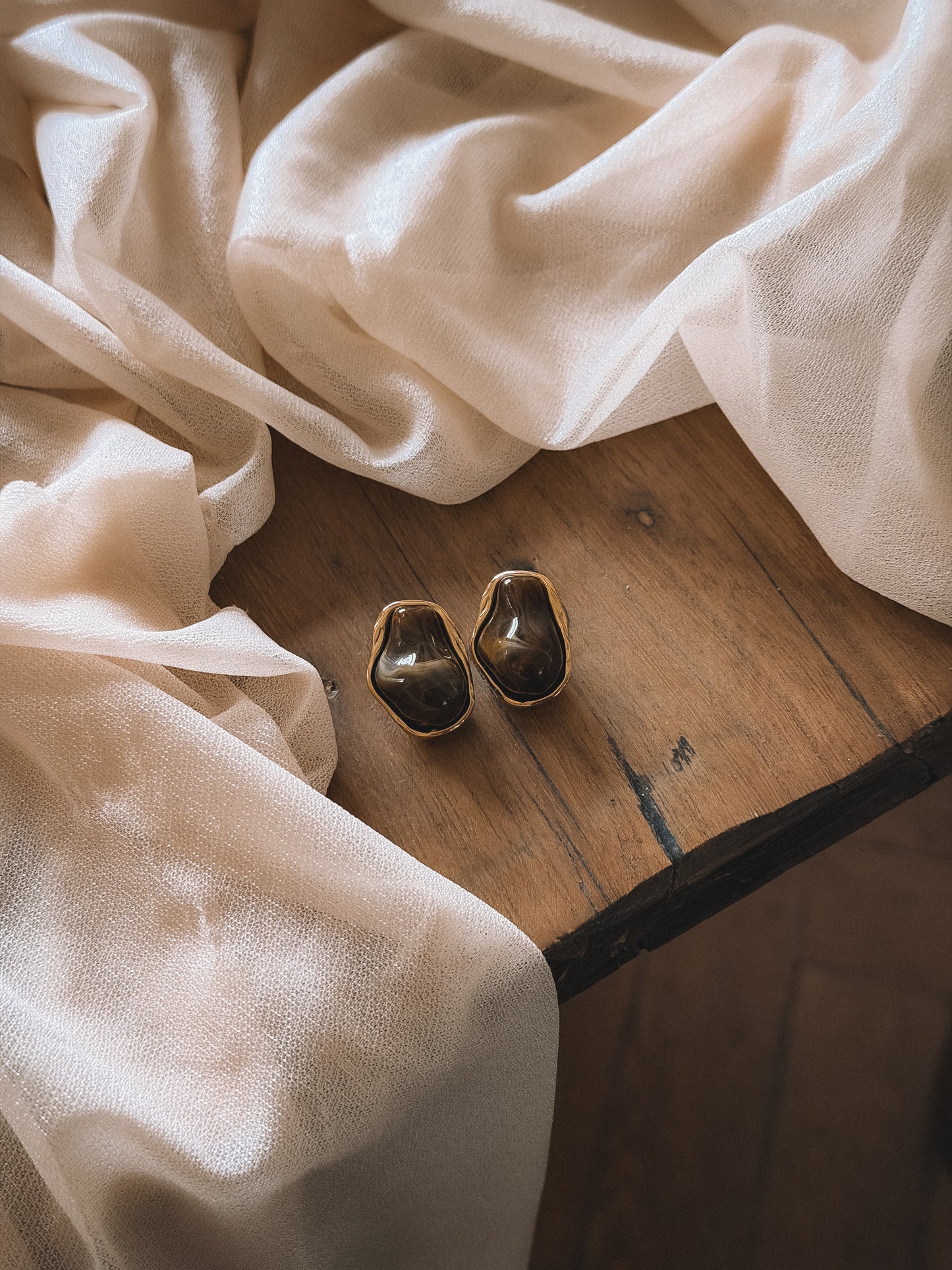 Boucles Esmée Marron