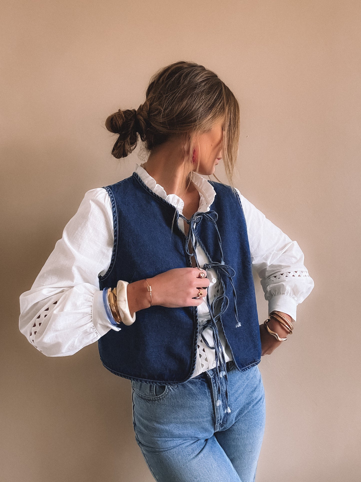 Gilet sans manches Hélia Jean