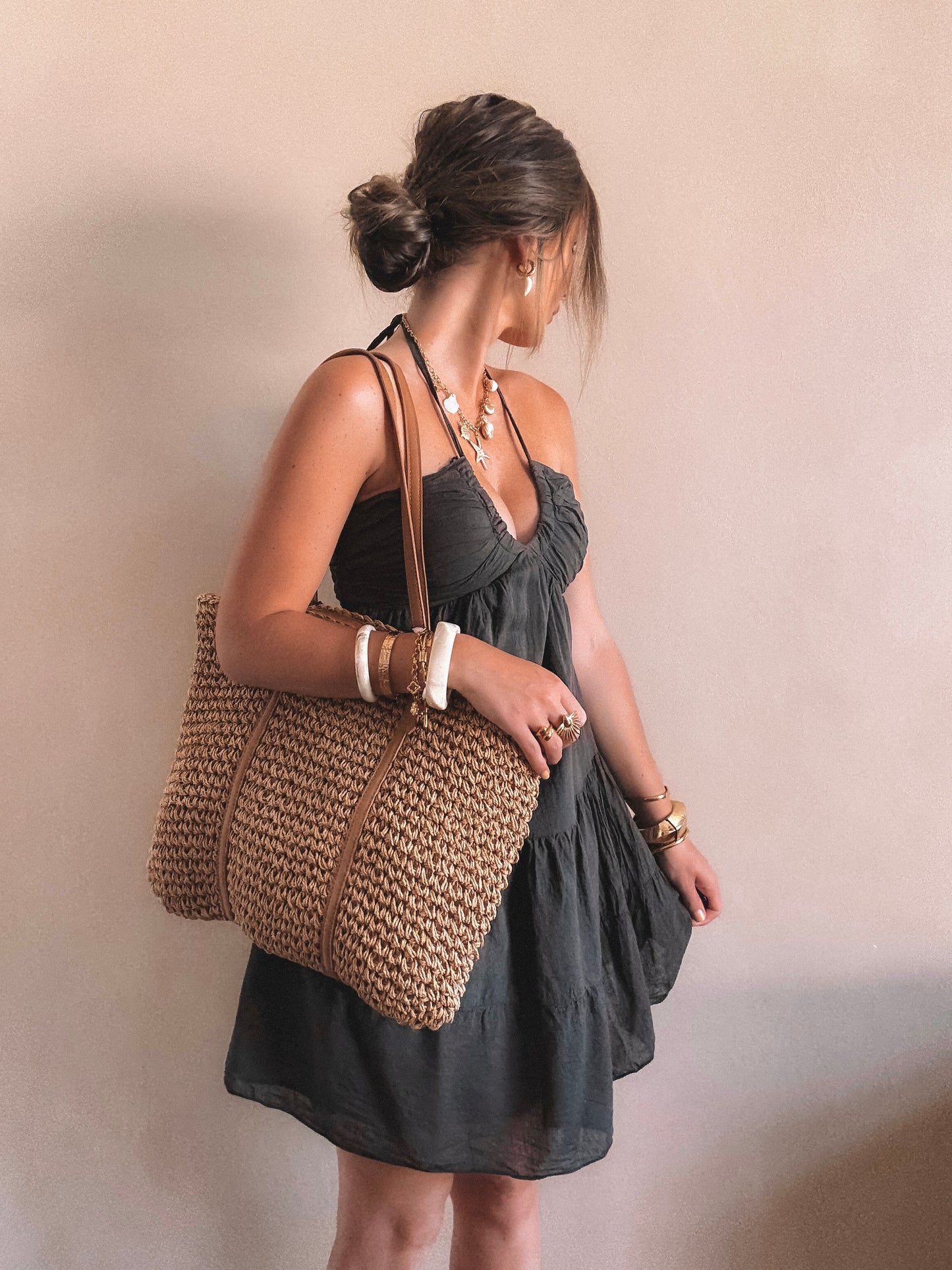 Robe Elora Marron
