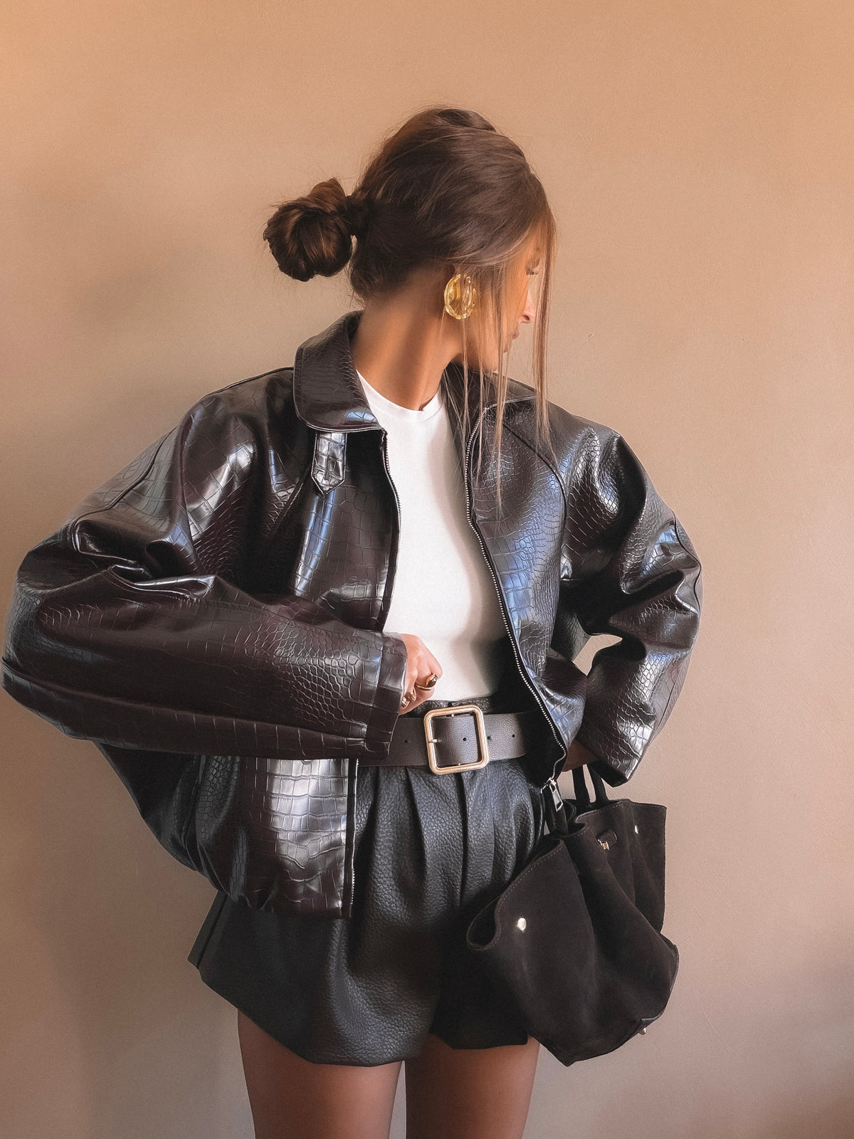 Veste Alix Bordeaux