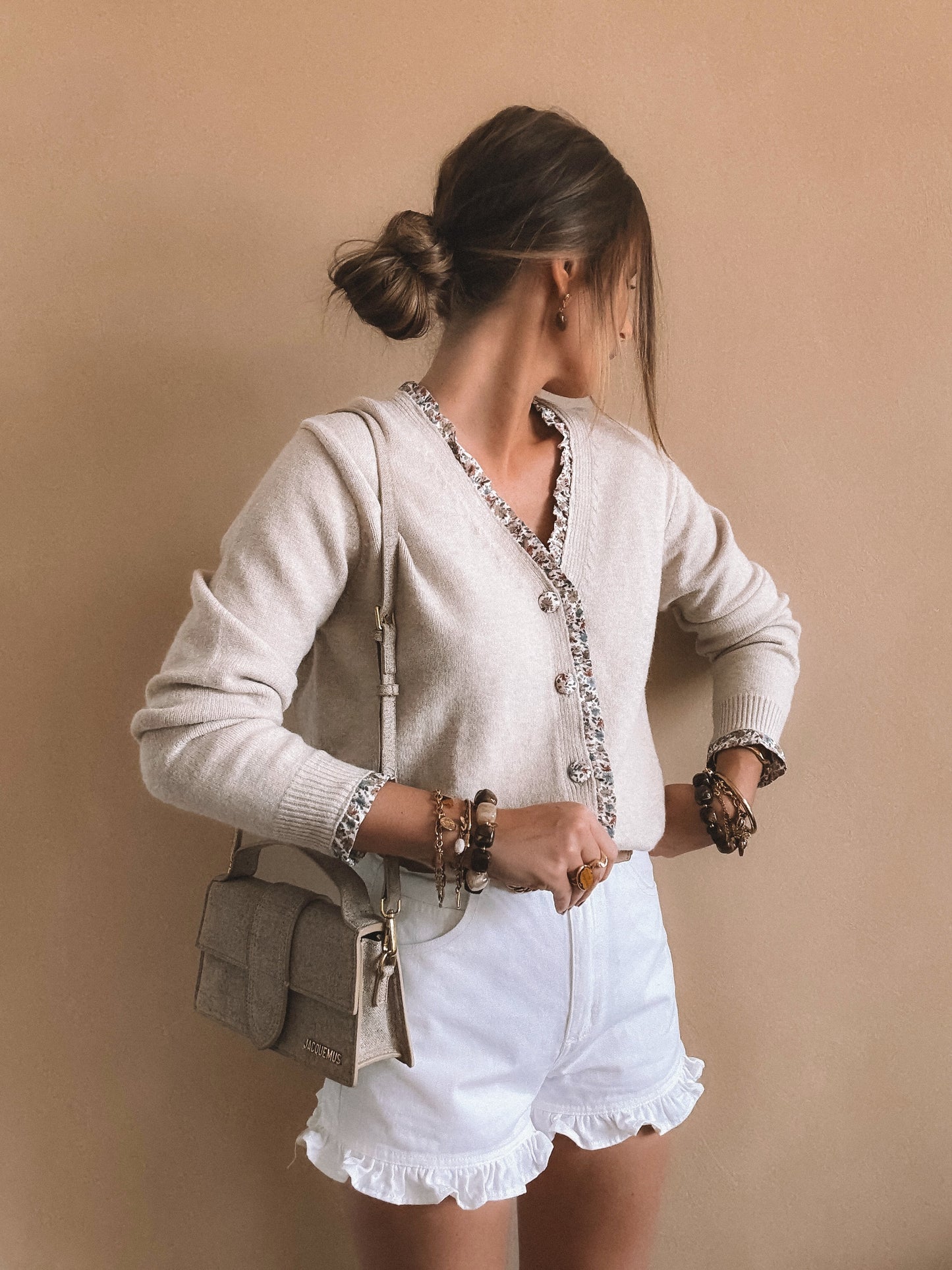 Gilet Léonie Ecru