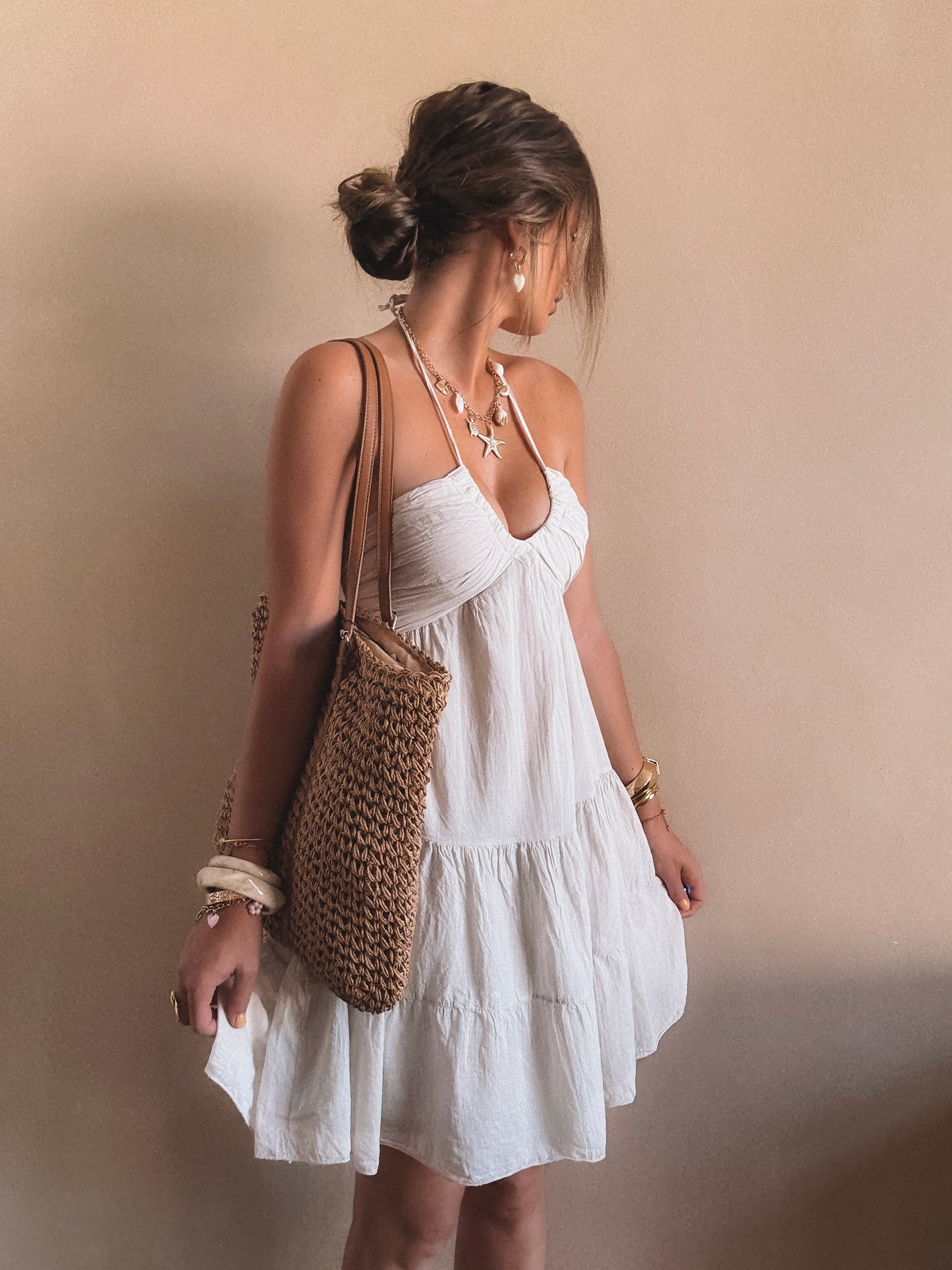 Robe Elora Beige