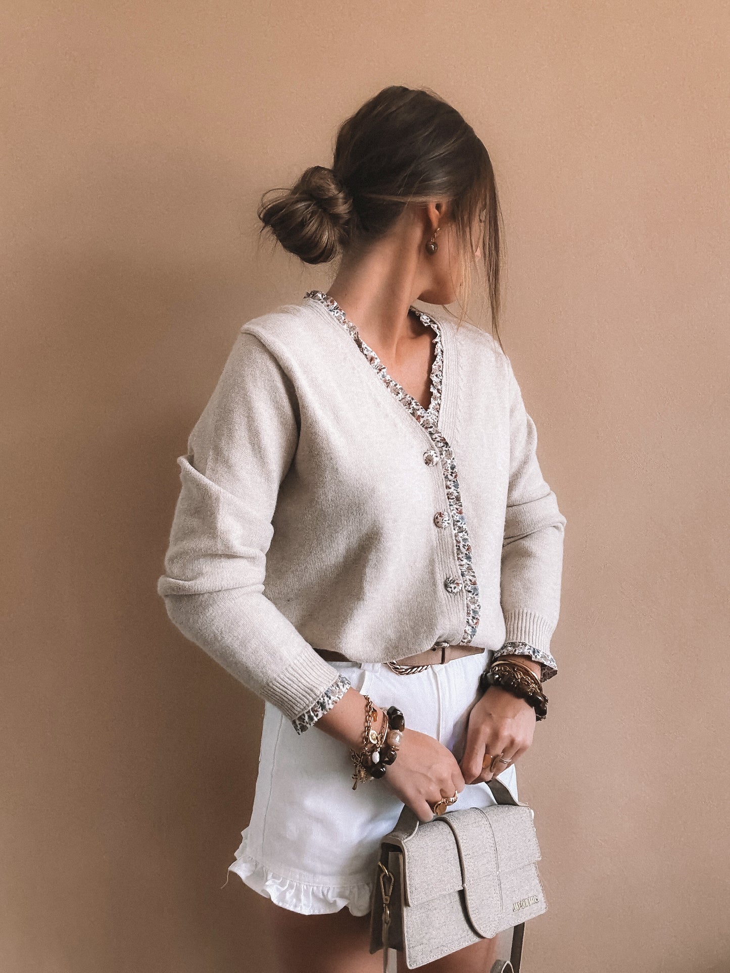Gilet Léonie Ecru