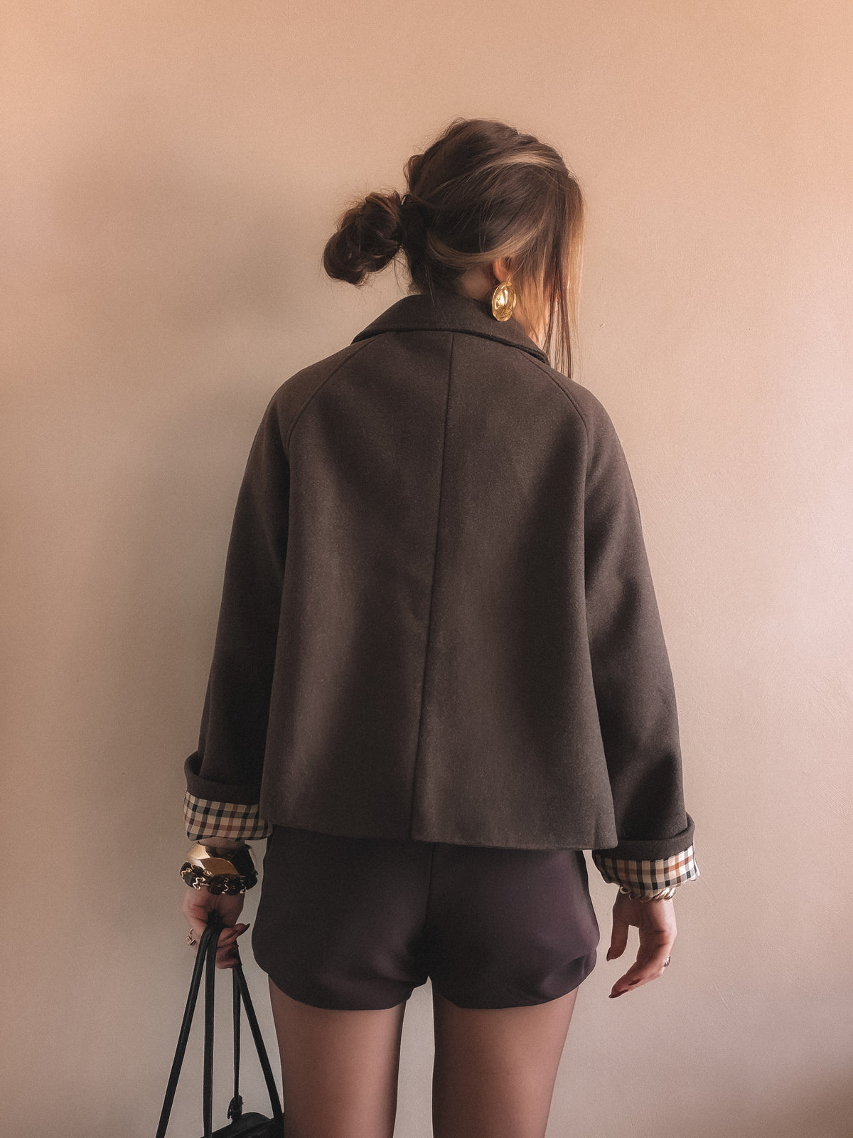 Manteau Aria Marron