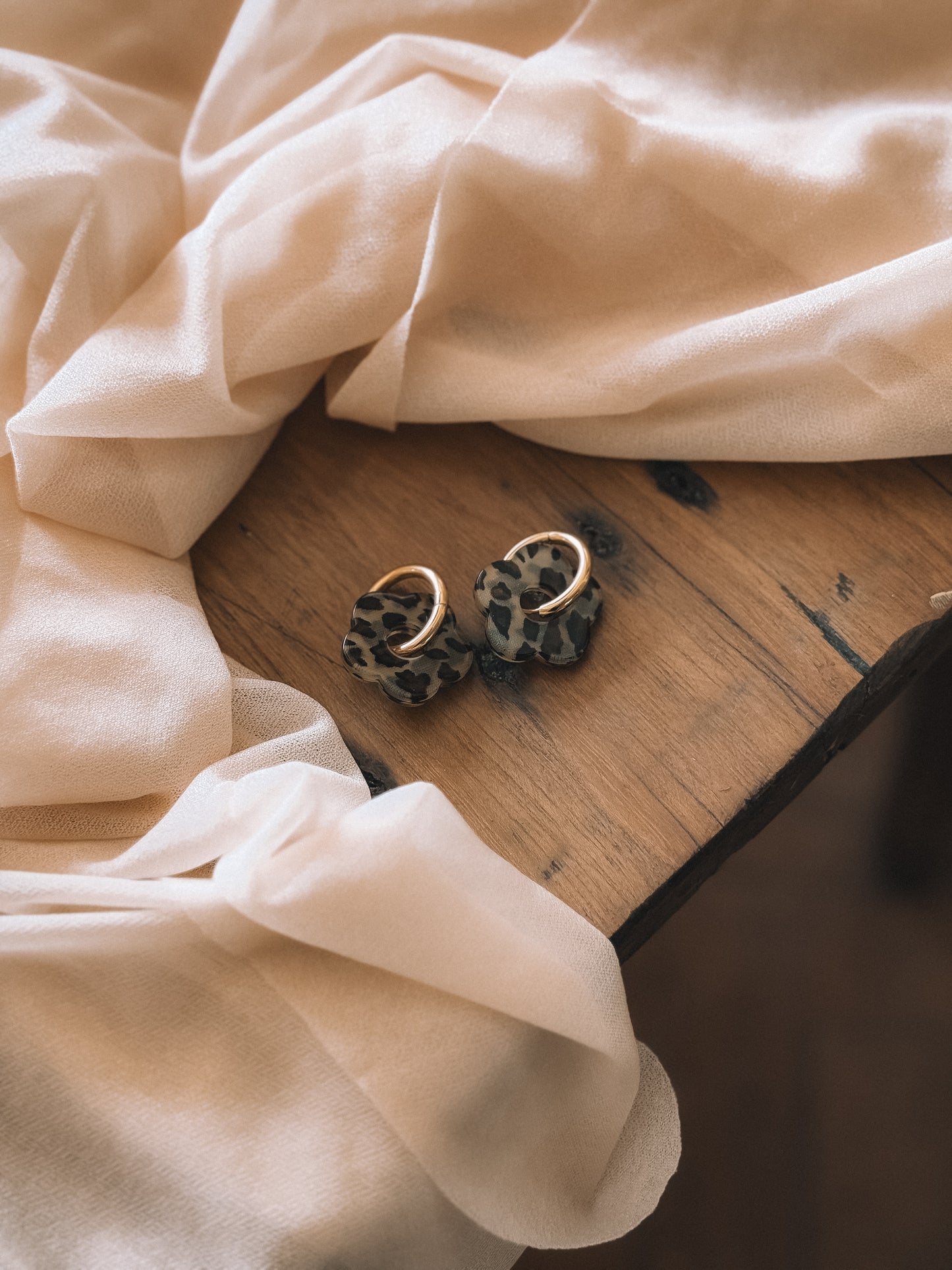 Boucles Zélie Léopard