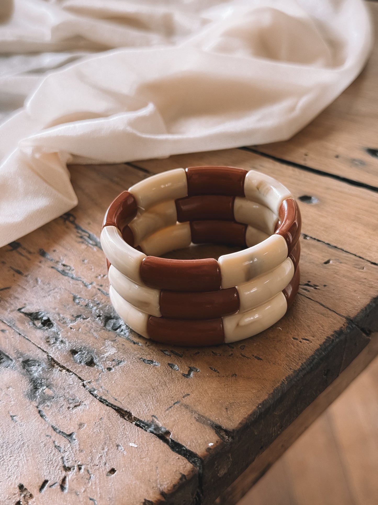 Bracelet Zia à rayures