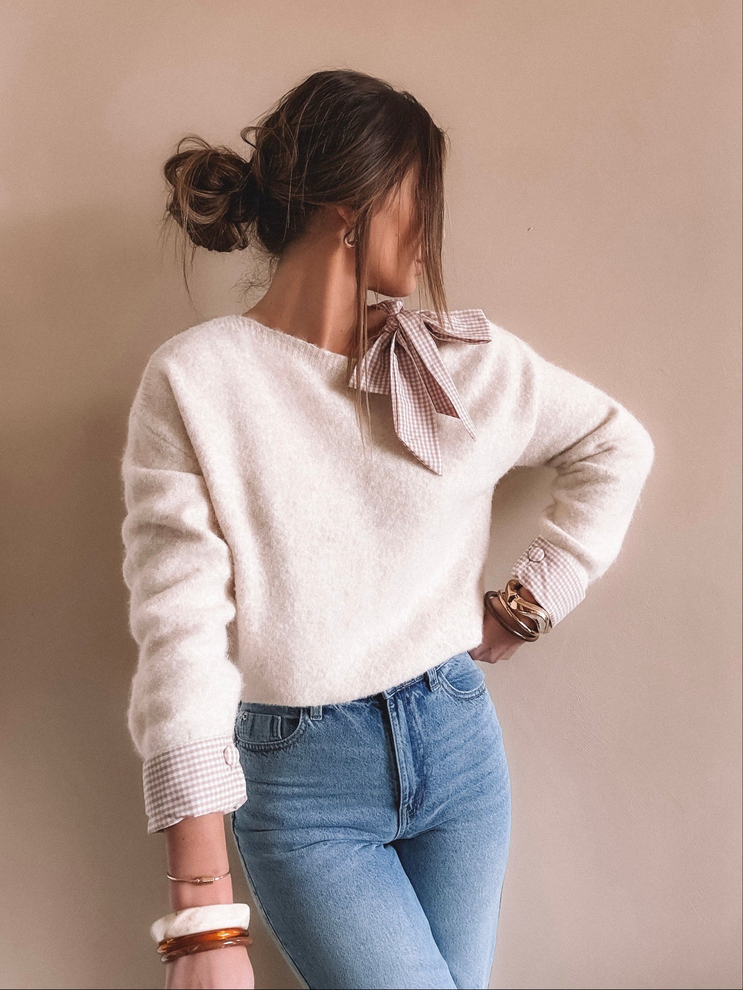 Pull Améa Beige