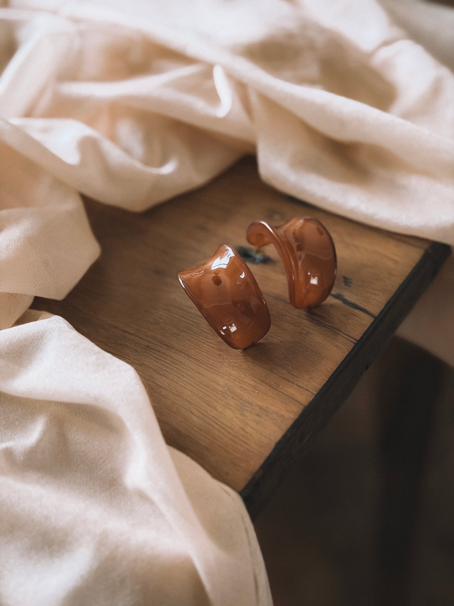 Boucles Giulia Caramel