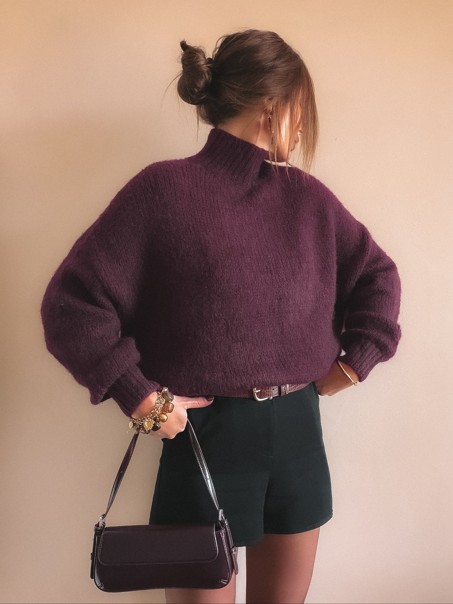 Pull Soria Bordeaux