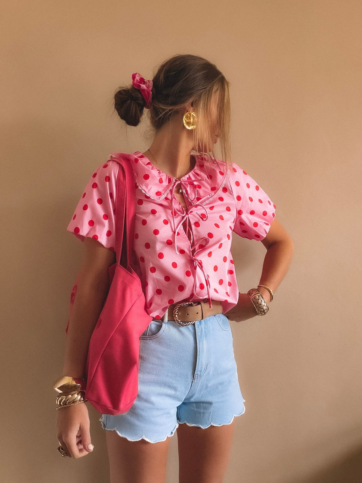 Blouse Rosie à pois