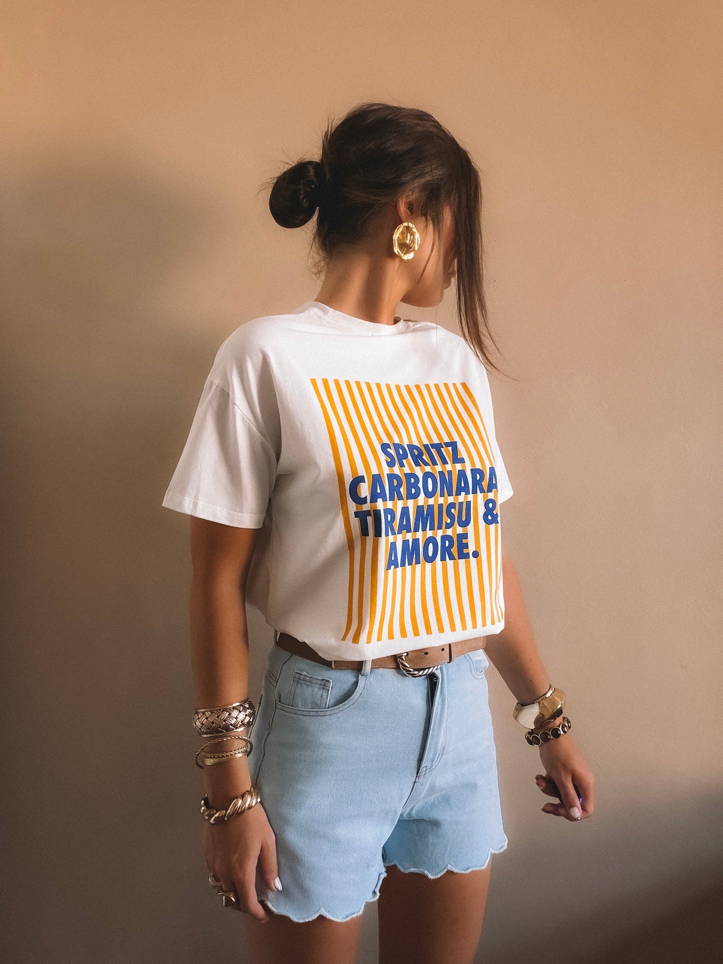 T-Shirt Roma à rayures
