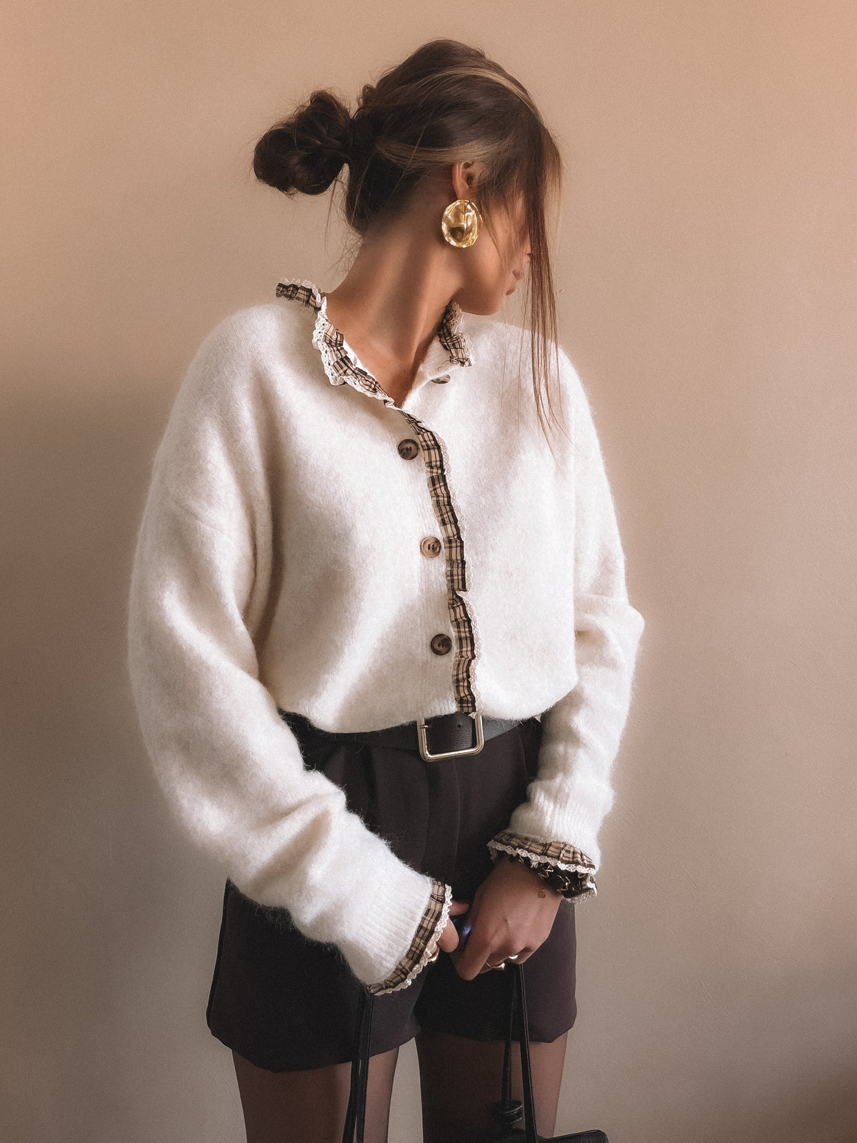 Gilet Jade Ecru