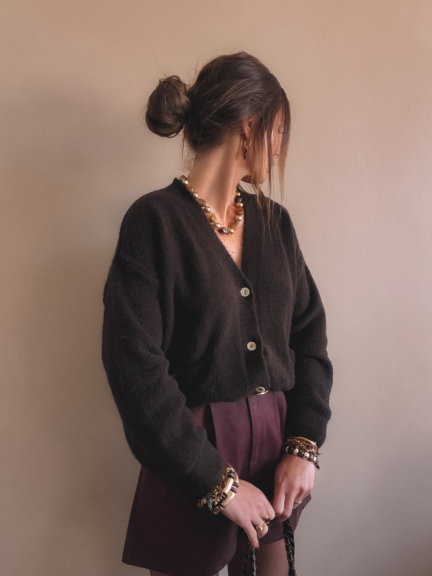 Short Livia Bordeaux