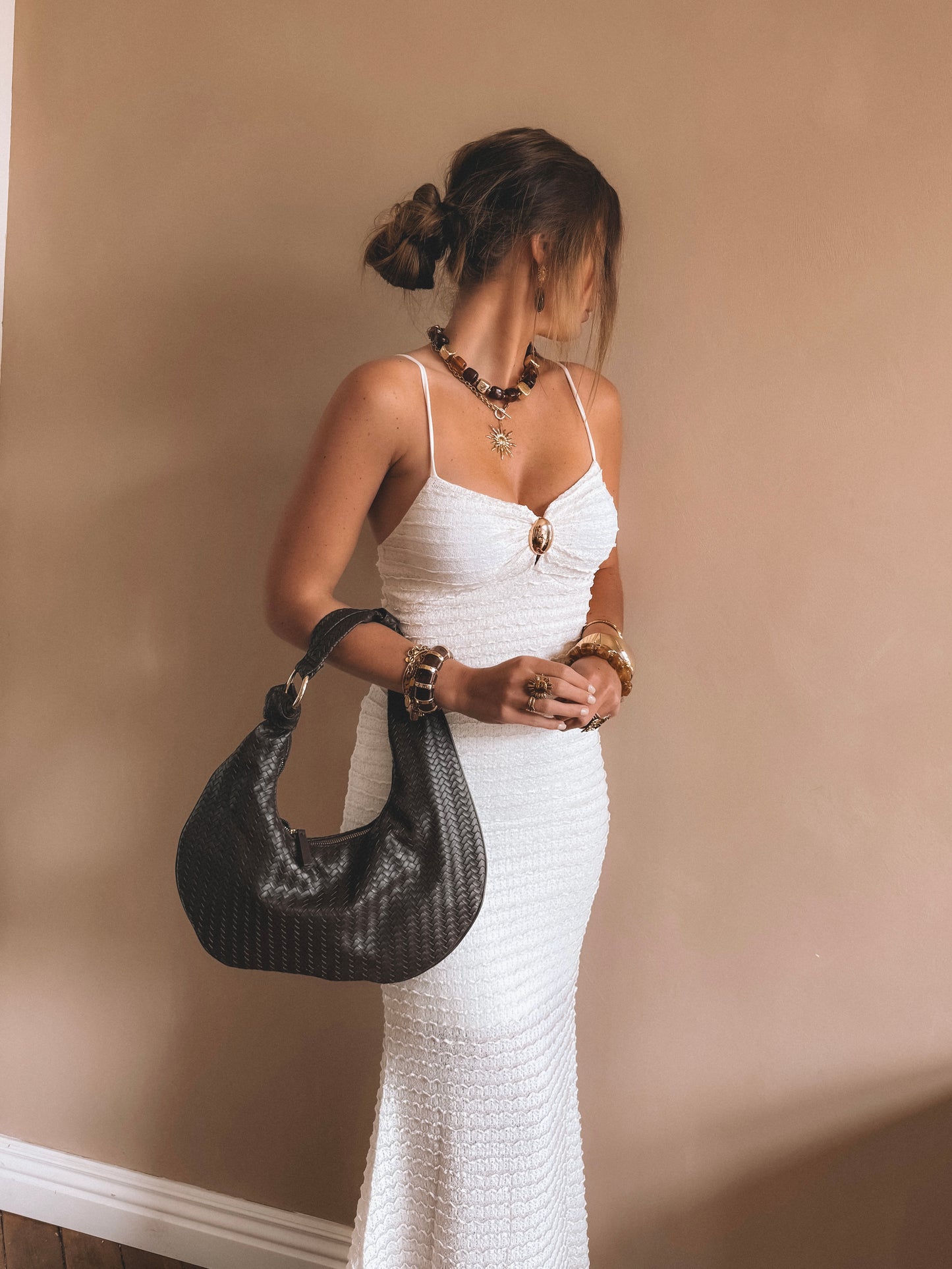 Robe Longue Naîa Ecru