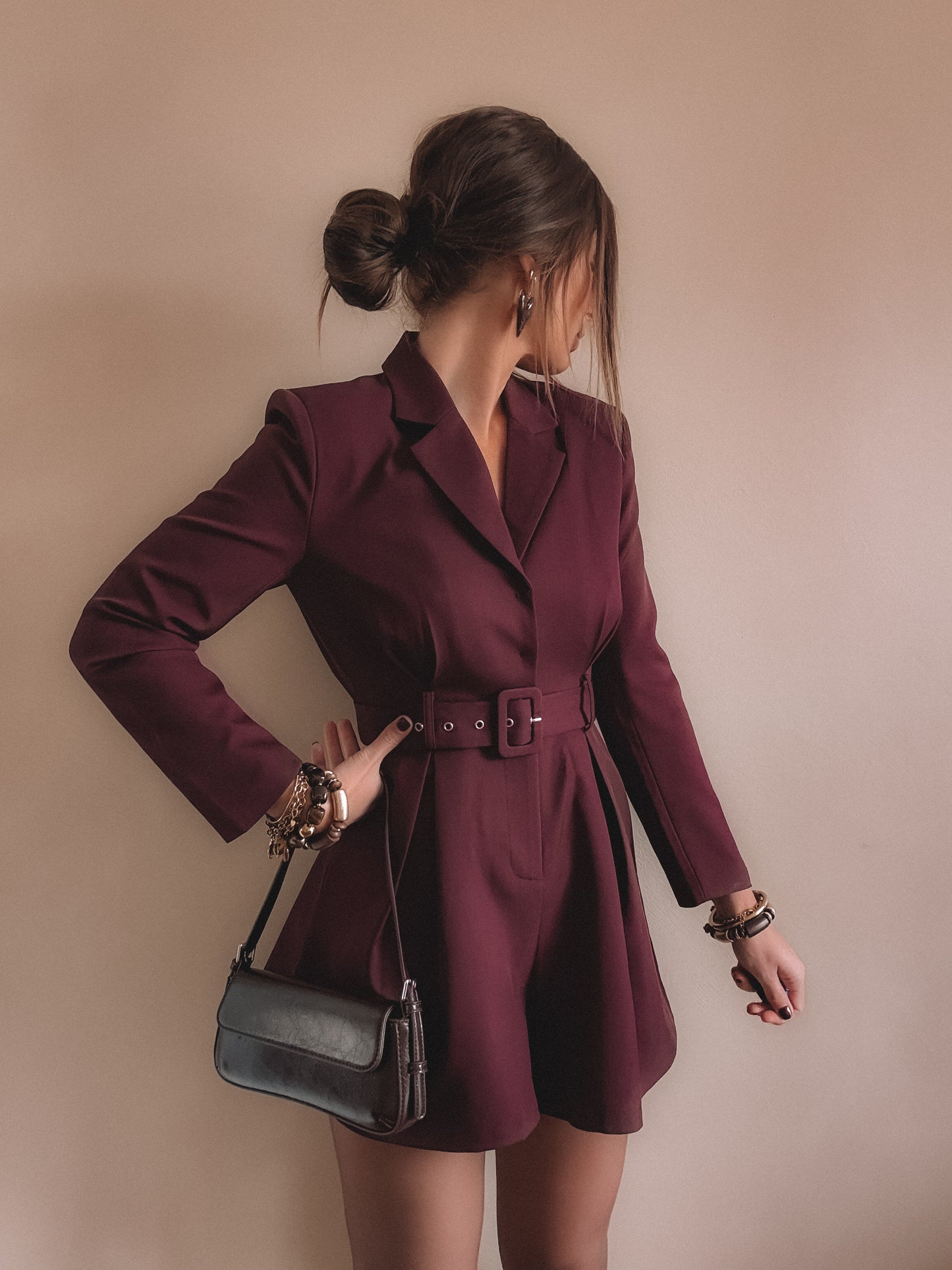 Combishort Serena Bordeaux