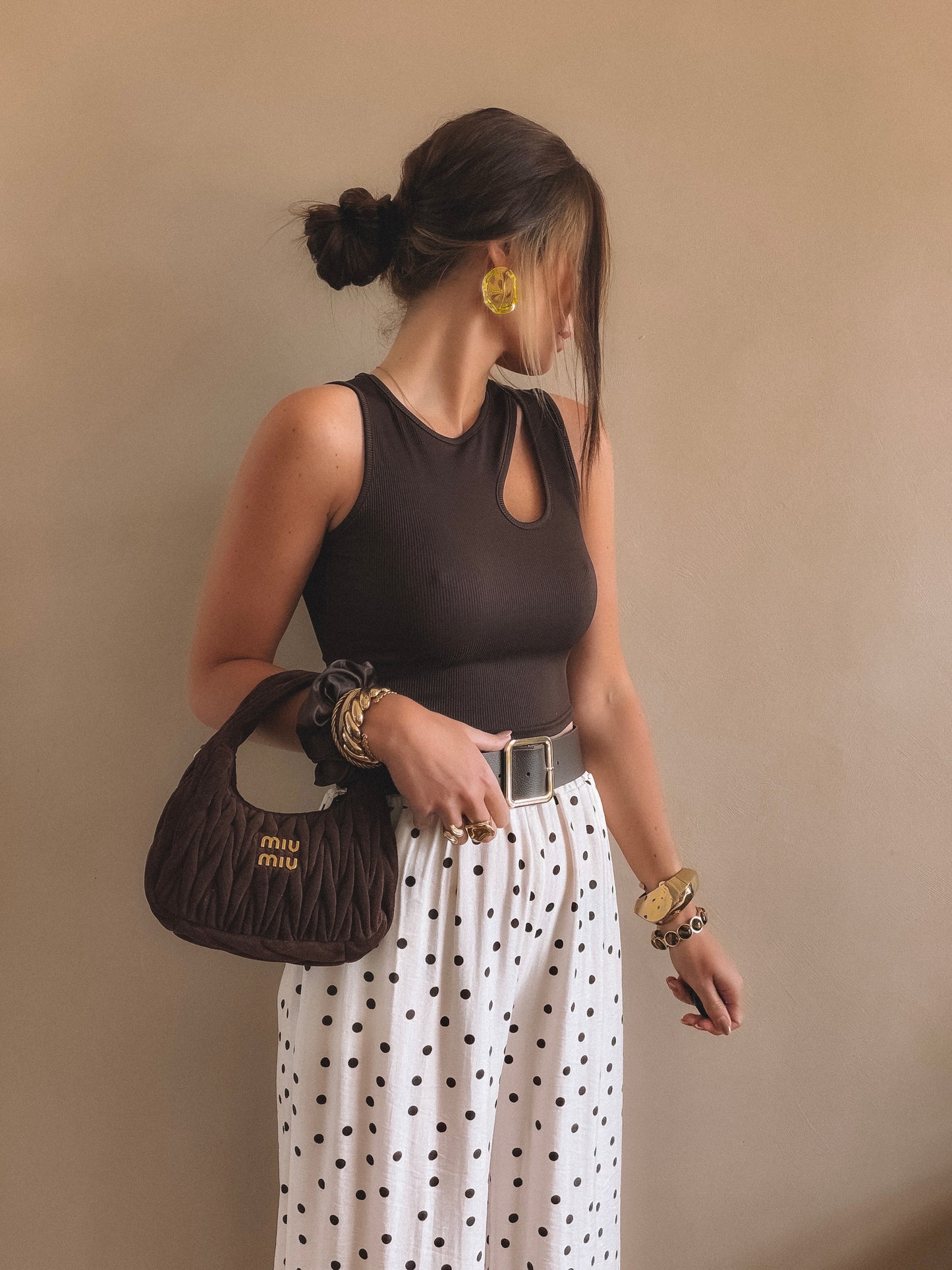 Pantalon Camille Ecru