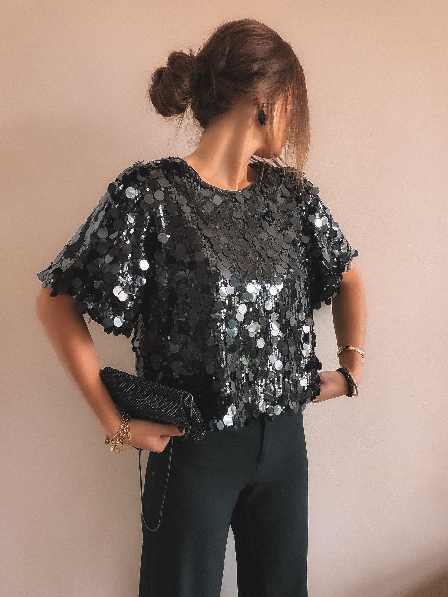 Top Neva Noir Dos nu