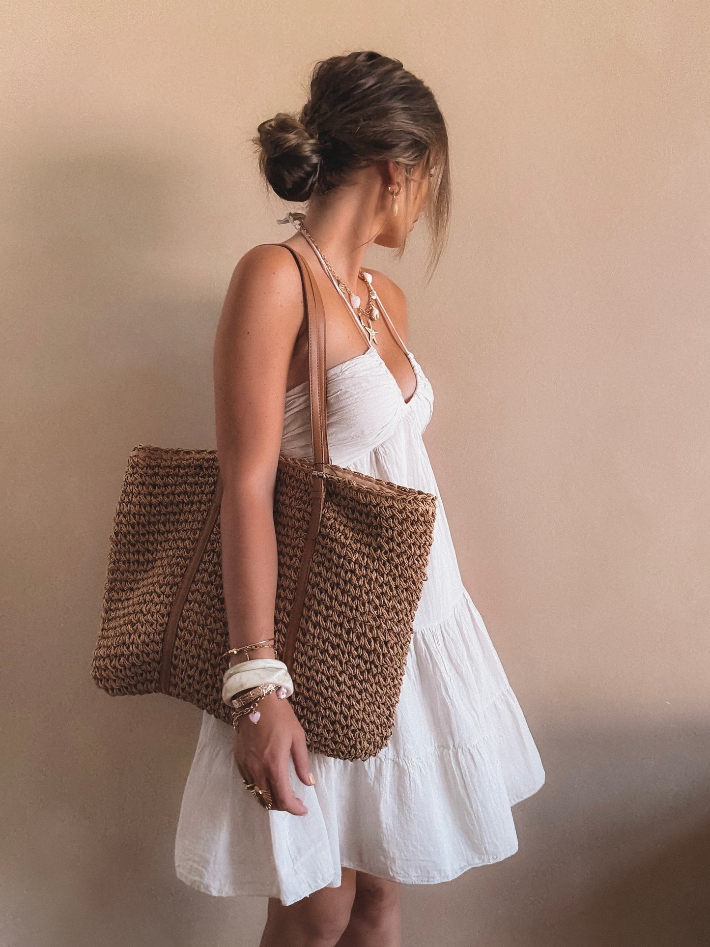 Robe Elora Beige