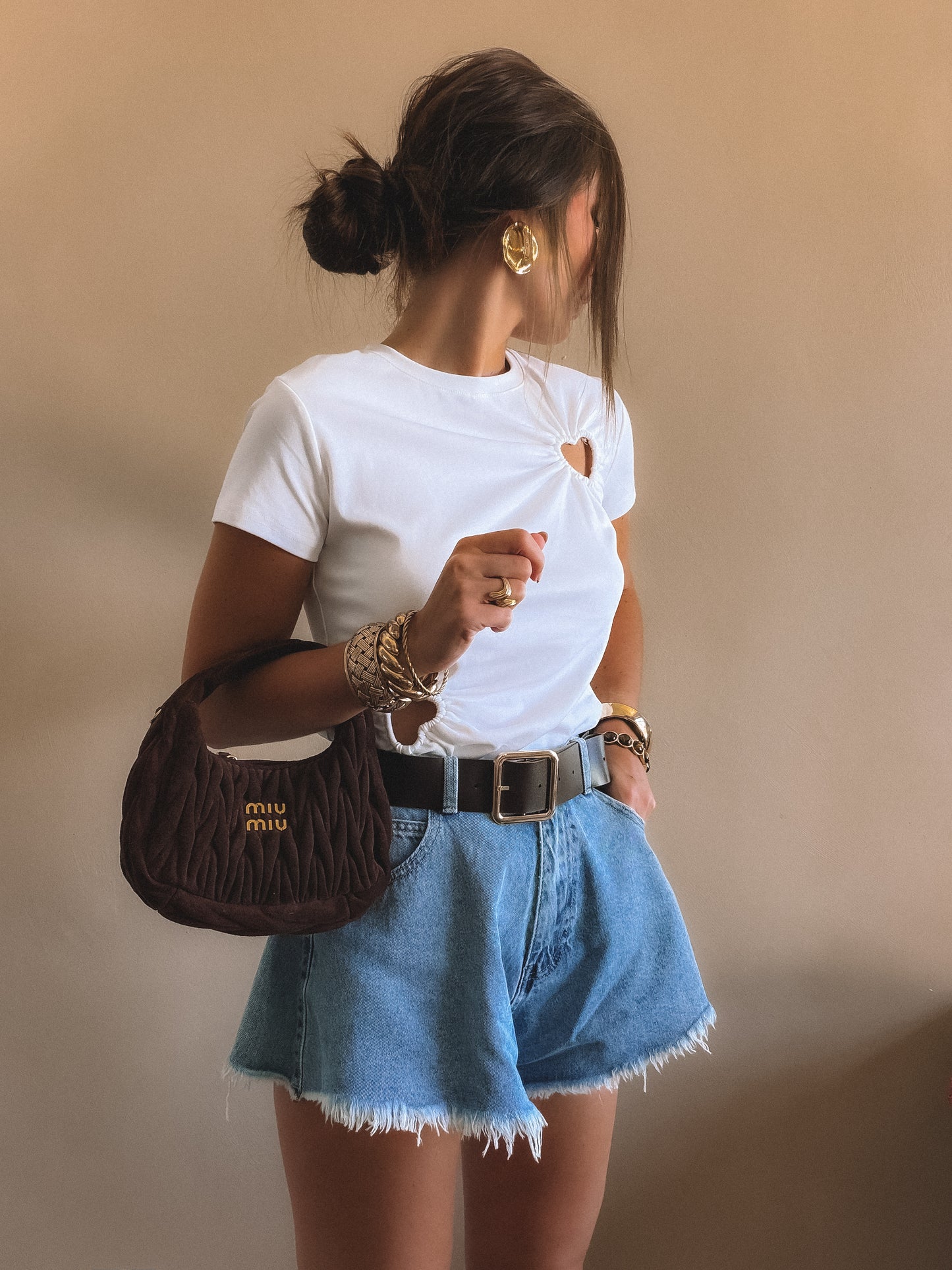 T-Shirt Valentine Blanc