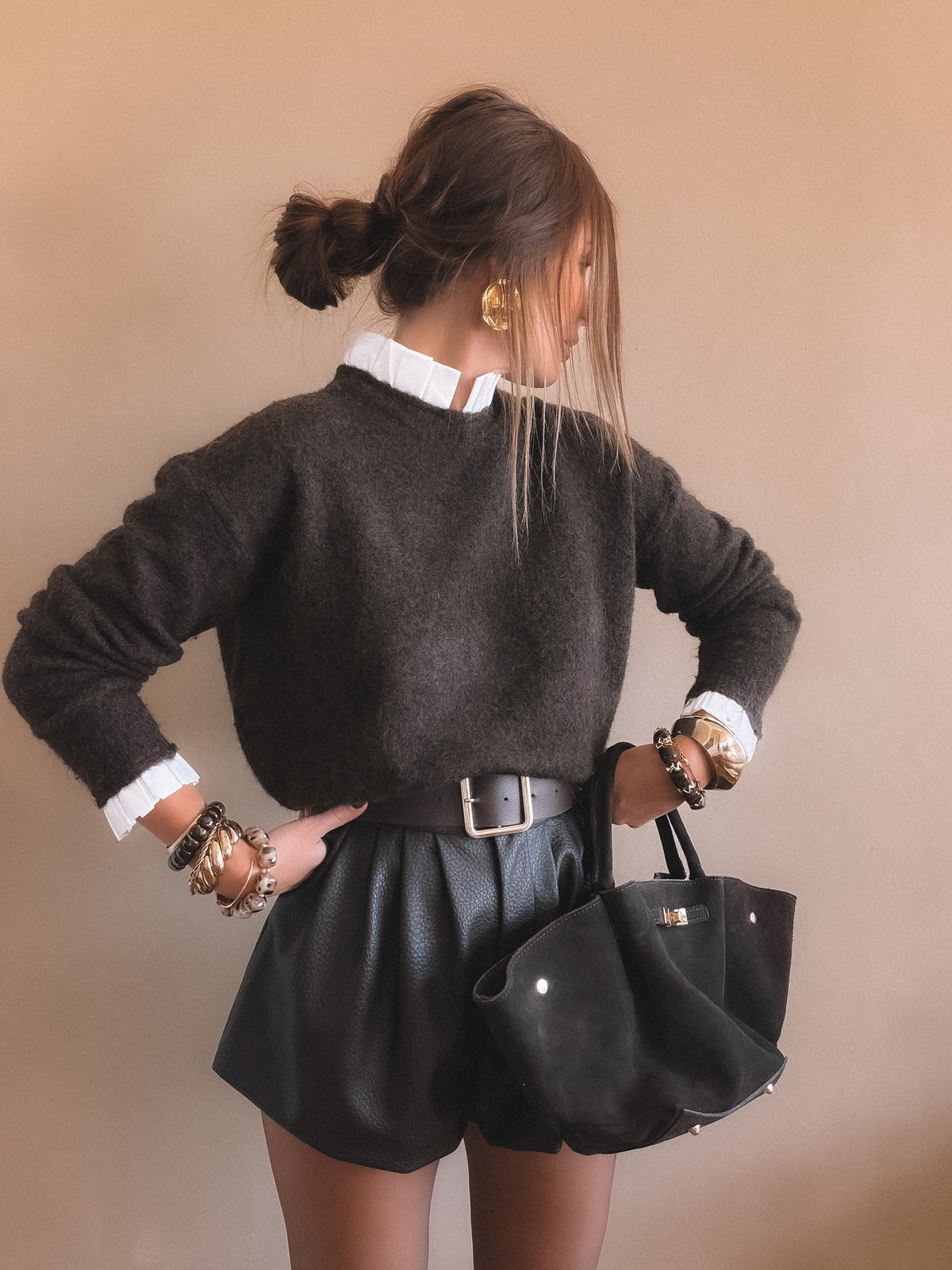 Pull Garance Marron