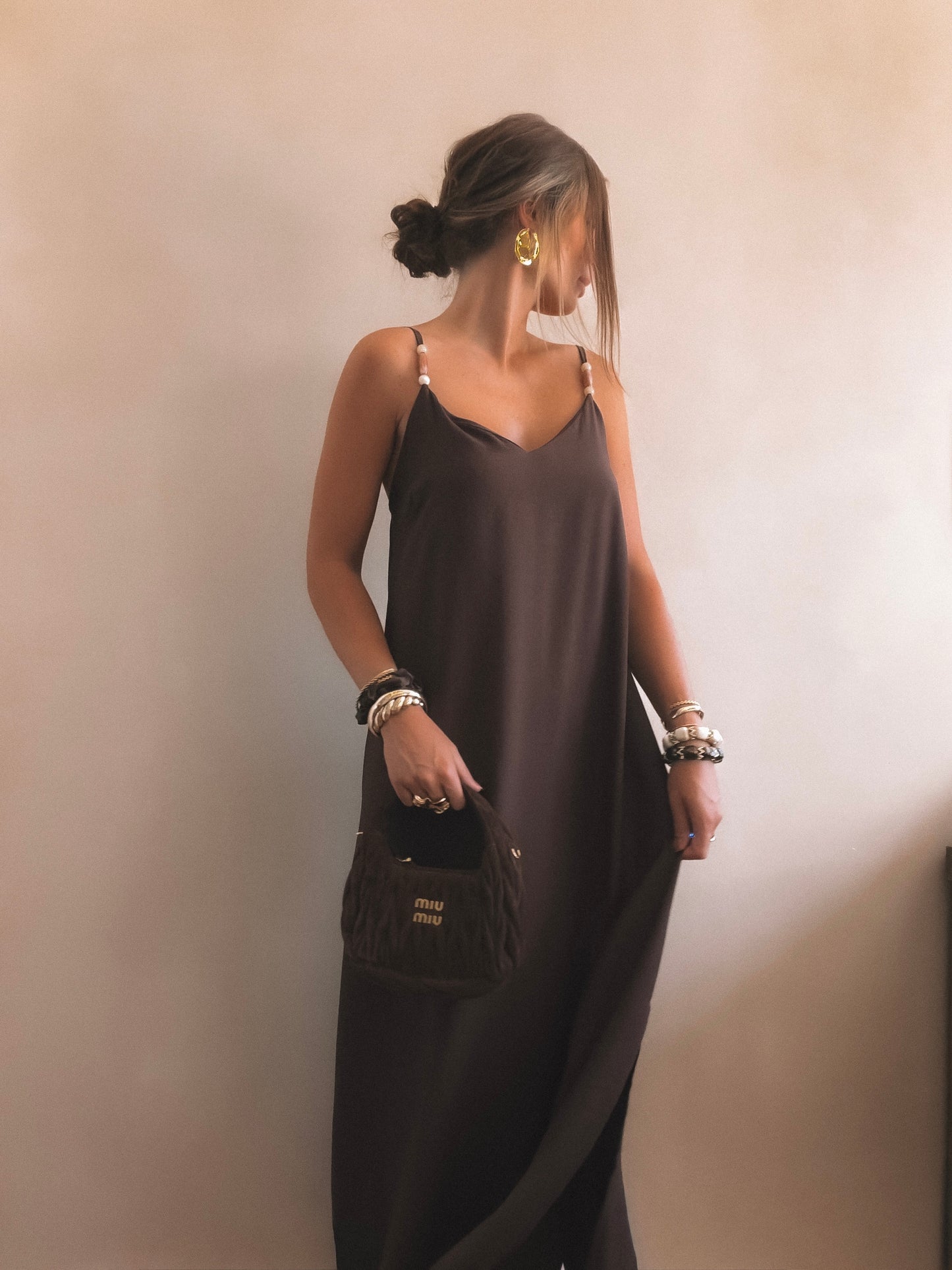 Robe Paloma Marron