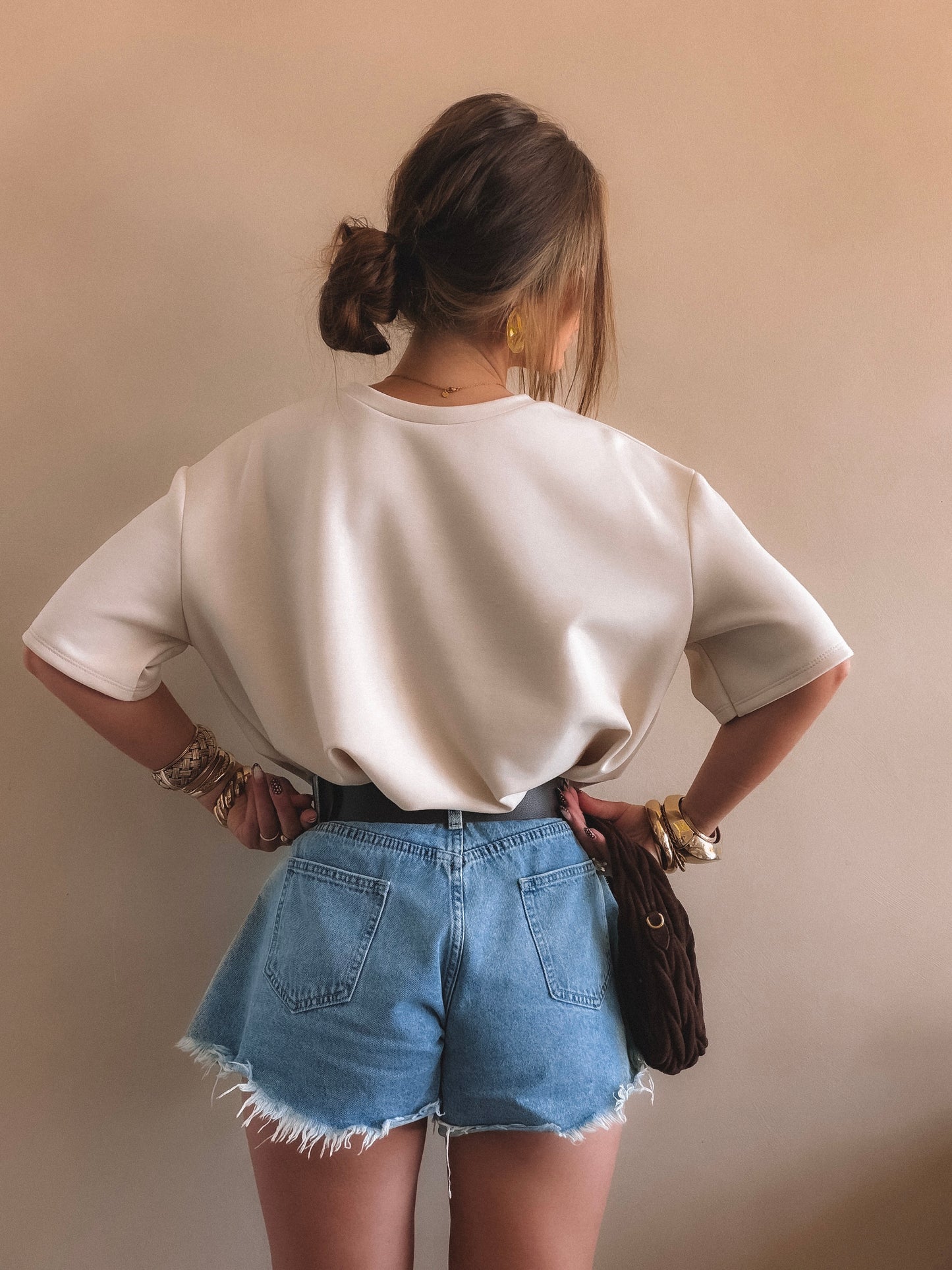 T-Shirt MOMMY Beige