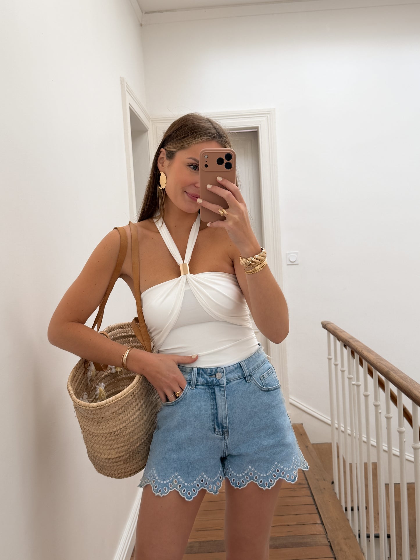Short Giulia Bleu Jean