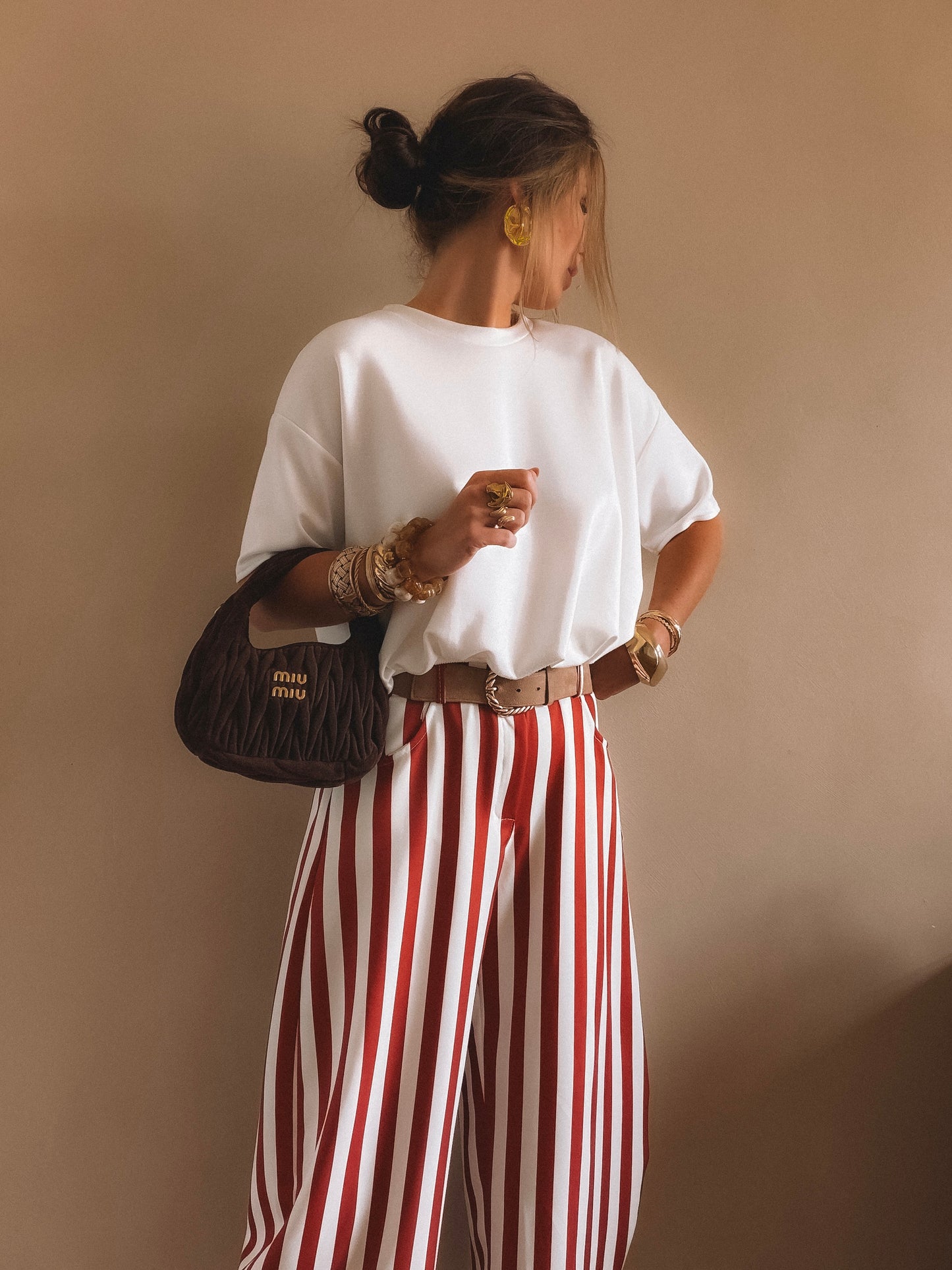 Pantalon Amalfi à rayures