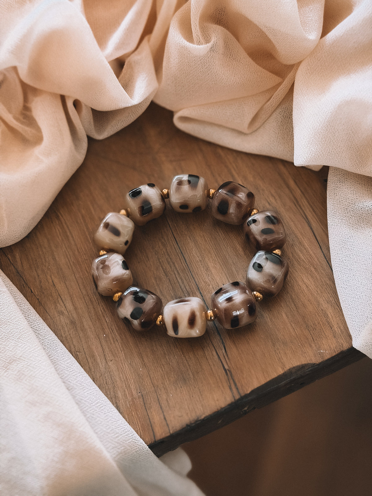 Bracelet Solène Beige