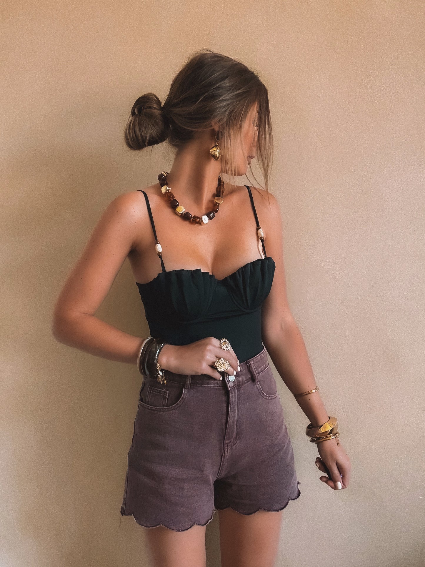 Body Coquillage noir