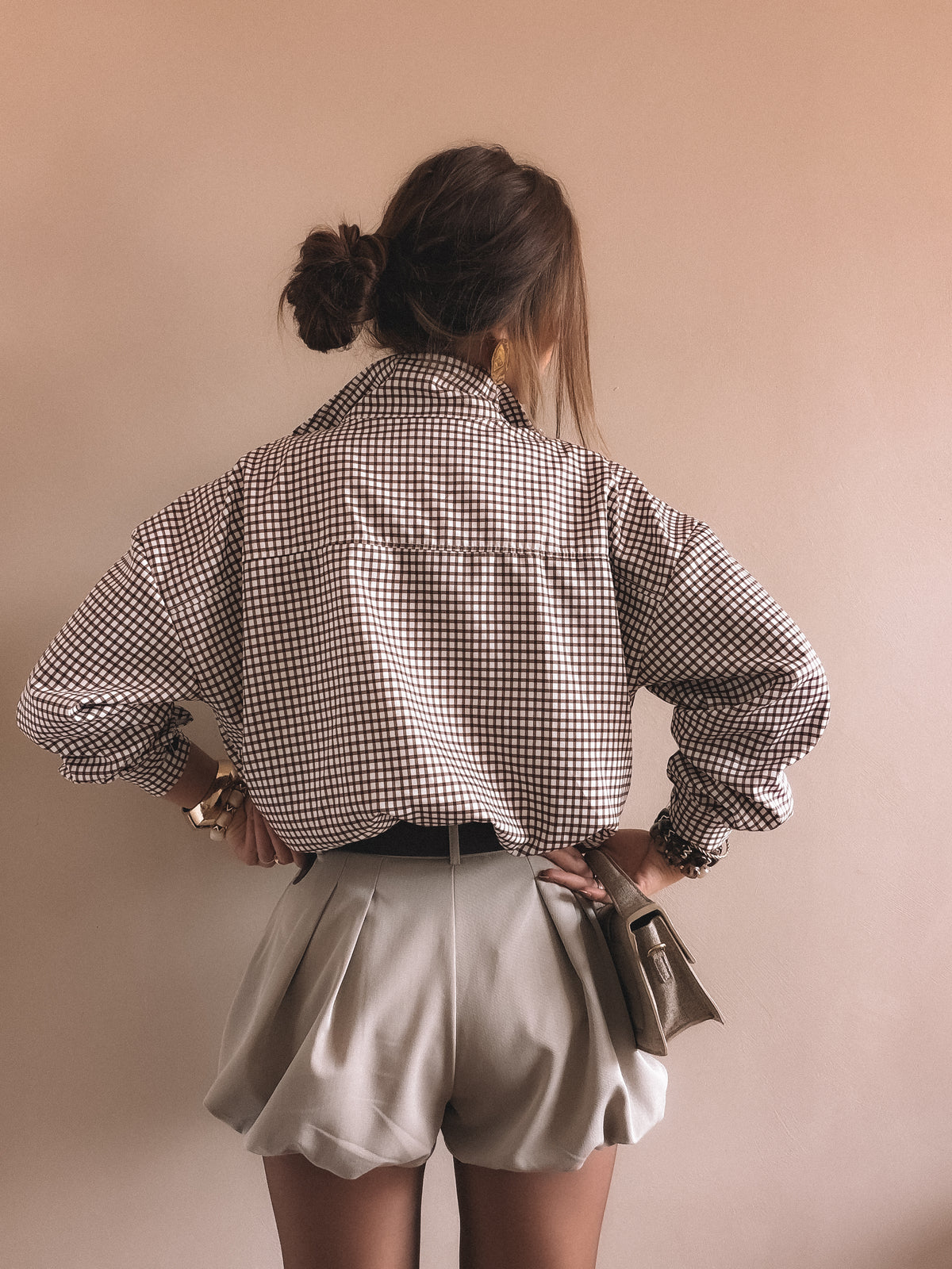 Veste Alma à carreaux