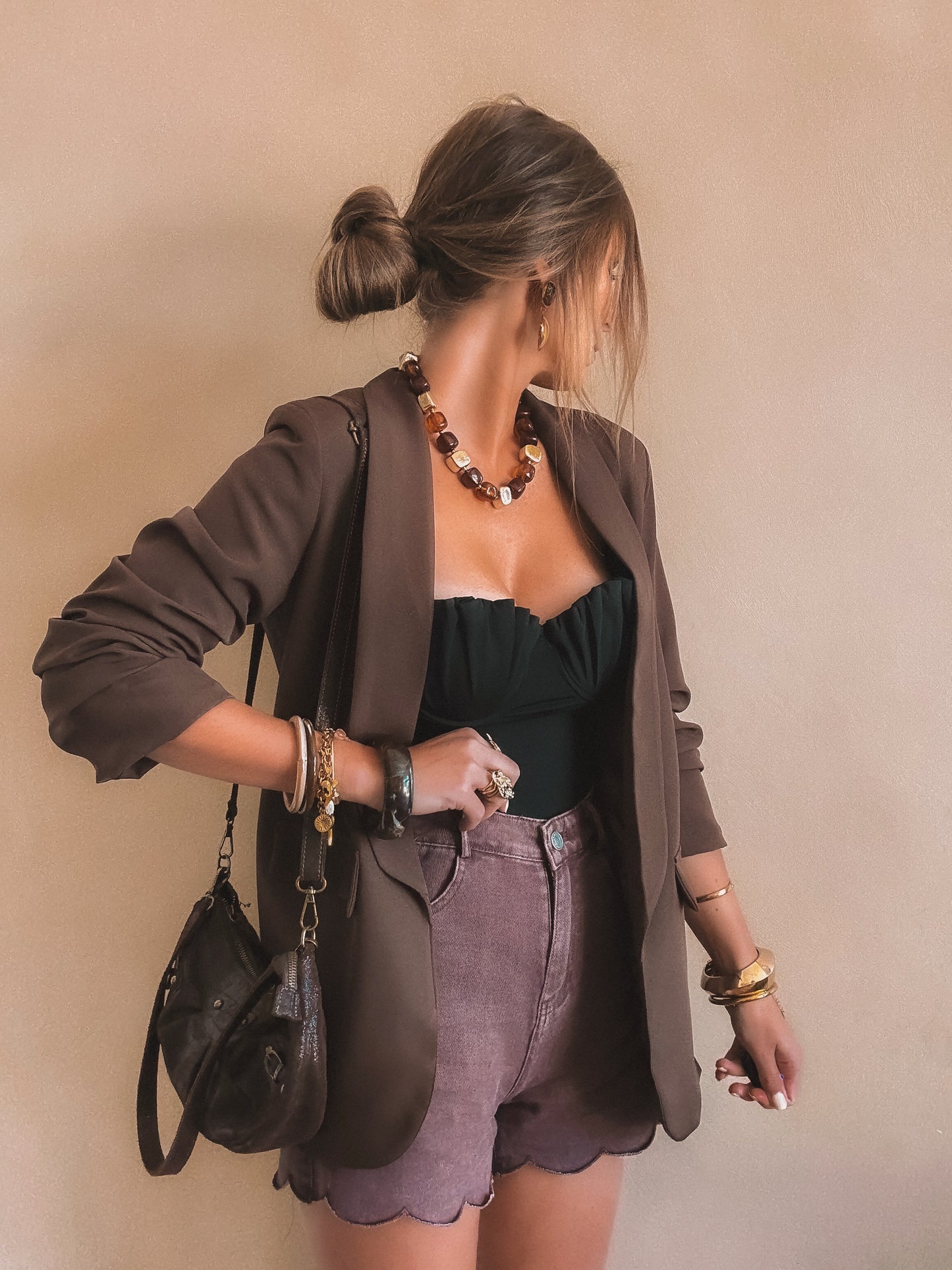 Body Coquillage noir