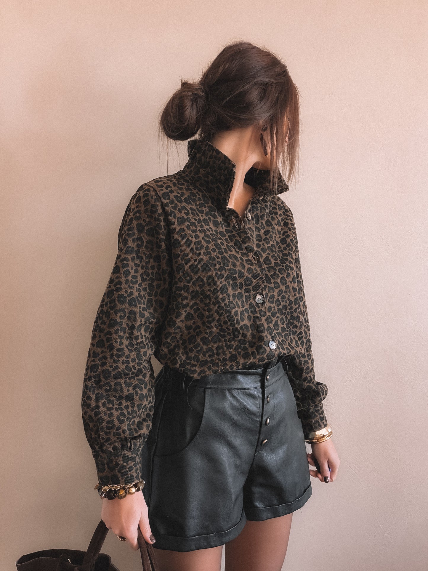 Chemise Charlie Leopard