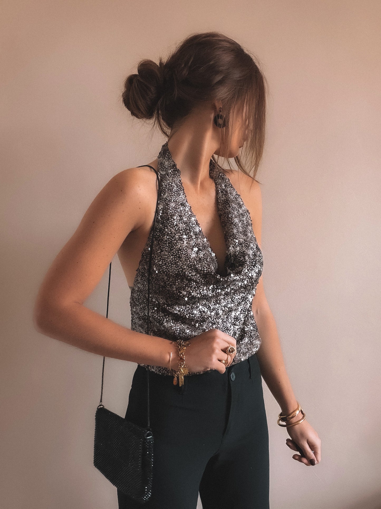 Dos nu Léna Argenté