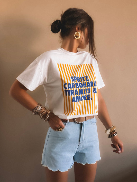 T-Shirt Roma à rayures